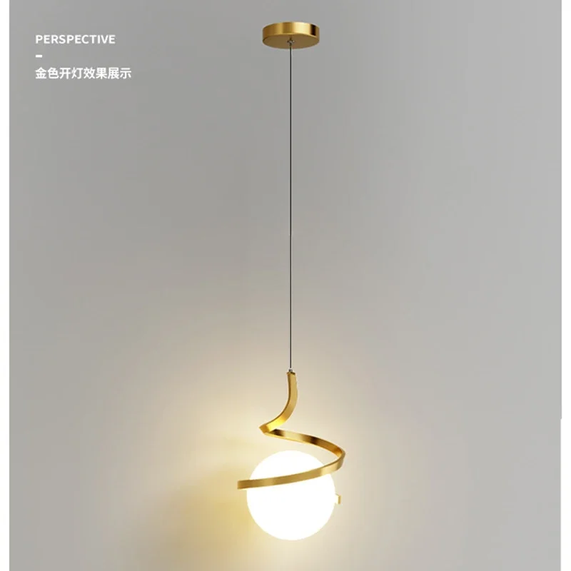 Nordic LED Pendant Light Hanging Lamp for Bedroom Living Room Dining Table Decor - Image 8