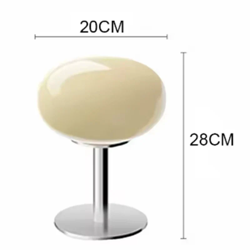 Nordic LED Table Lamp Stepless Dimmable Desk Lamp for Bedroom, Sofa & Home Decor - Image 3