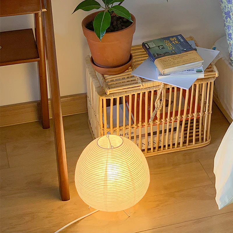 Nordic LED Table Lamp Wabi Sabi Bedside Desk Light for Bedroom Living Room - Image 2