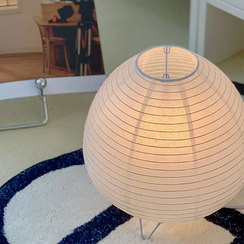 Nordic LED Table Lamp Wabi Sabi Bedside Desk Light for Bedroom Living Room - Image 5