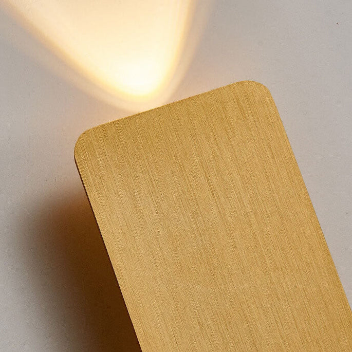 Nordic Minimalist Glass Rectangular LED Wall Sconce Light 2-light - Image 4