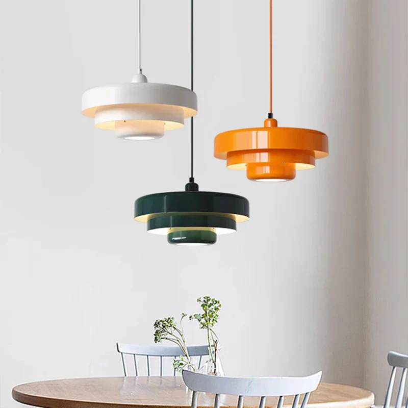 Nordic Pendant Light Aluminum Chandelier for Living Room Bedroom Dining Bar - Image 2