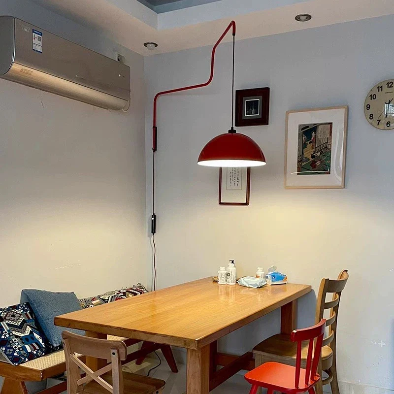 Nordic Rotatable Wall Lamp LED Long Arm Sconce for Bedroom Cafe Bar Decor - Image 3