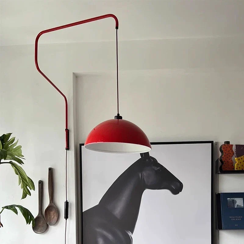 Nordic Rotatable Wall Lamp LED Long Arm Sconce for Bedroom Cafe Bar Decor - Image 4