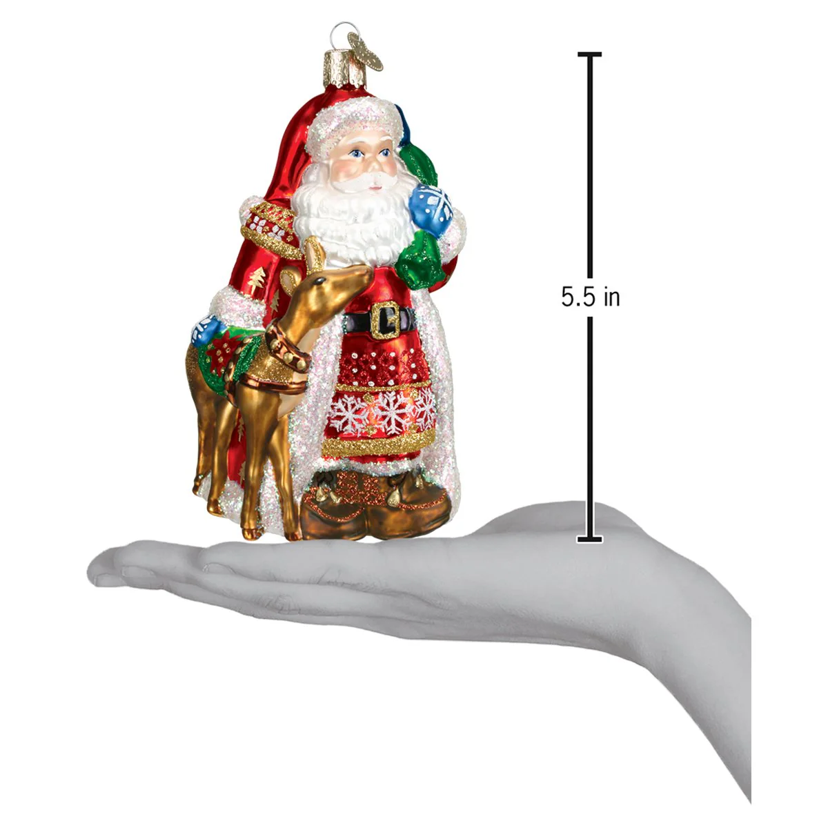 Nordic Santa Ornament - Image 4