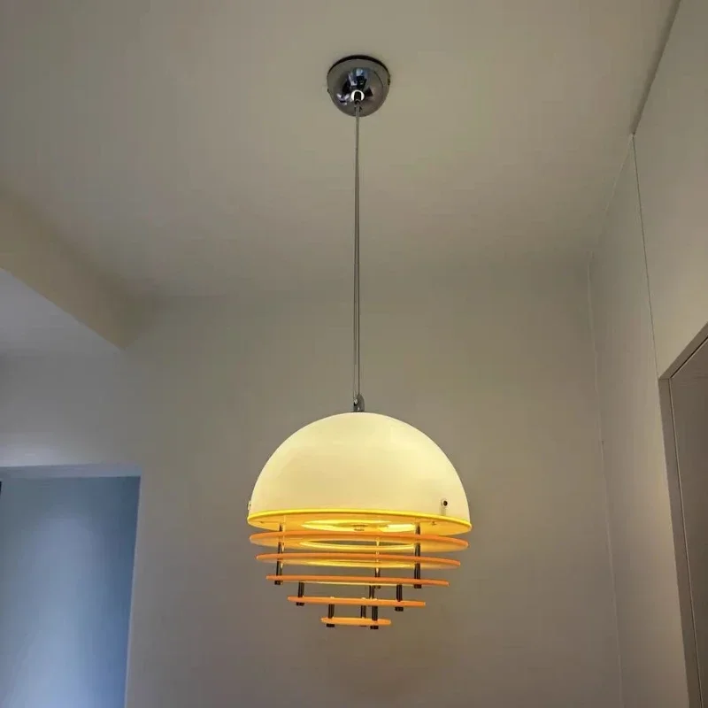 Nordic Sunset Orange Ceiling Light E27 Living Room Island Restaurant Decor