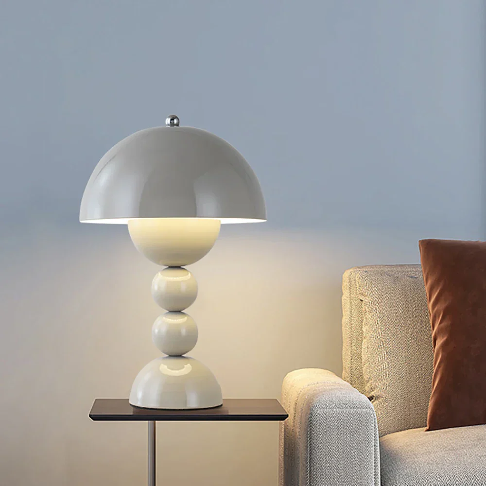 Nordic Touch LED Table Lamp Flower Bud Bedside Desk Light Living Room Decor - Image 3