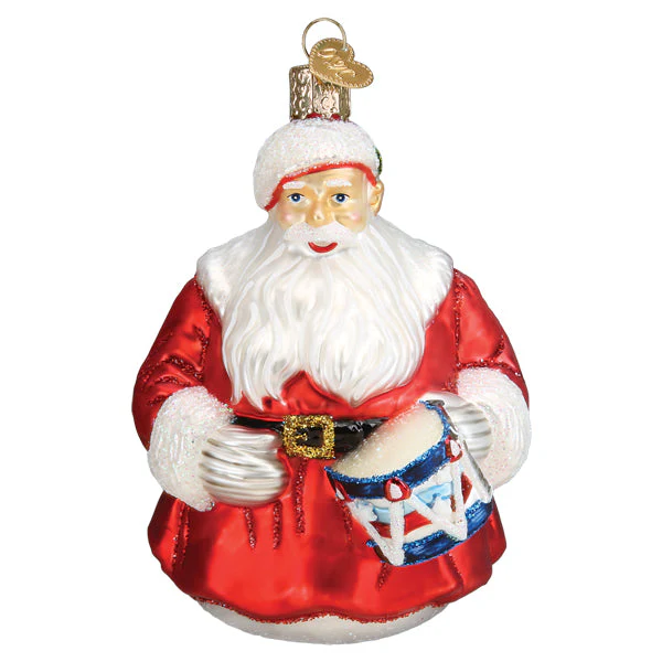 Norman Rockwell Iconic Santa Ornament - Image 3