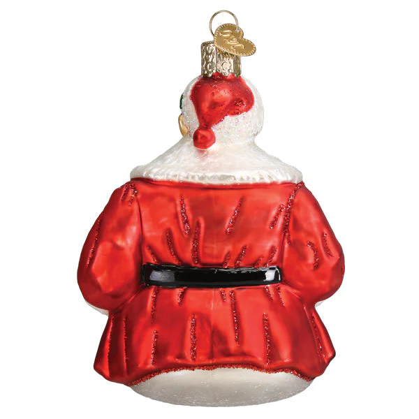 Norman Rockwell Iconic Santa Ornament - Image 4