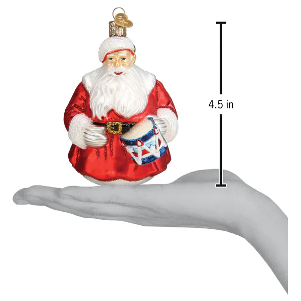 Norman Rockwell Iconic Santa Ornament - Image 6
