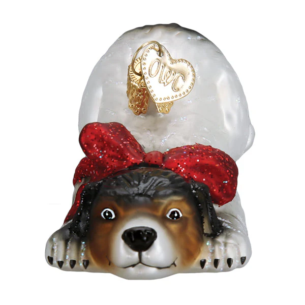 Norman Rockwell Signature Dog Ornament - Image 3