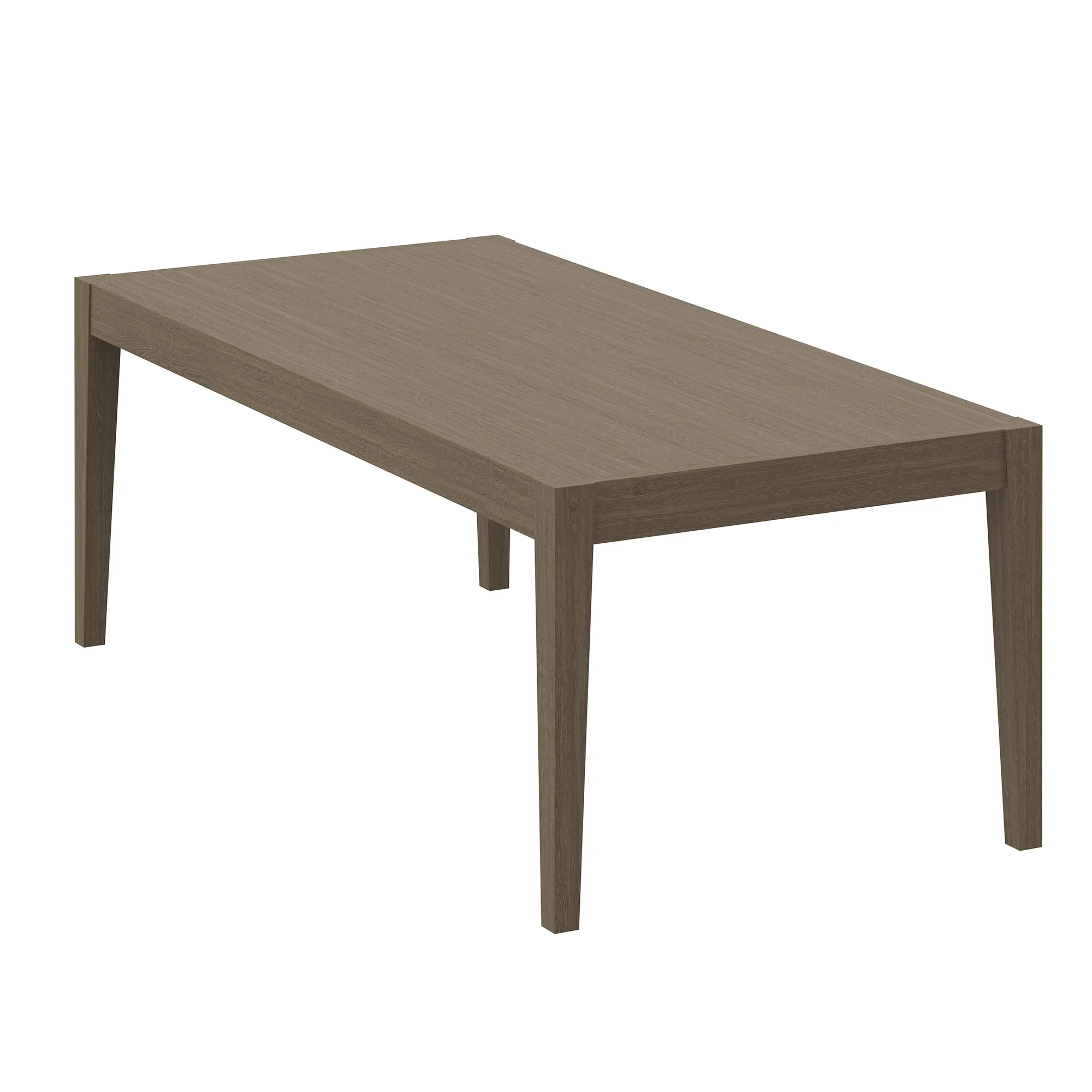 Northlake 83" Rectangular Outdoor Patio Teak Dining Table - Image 6