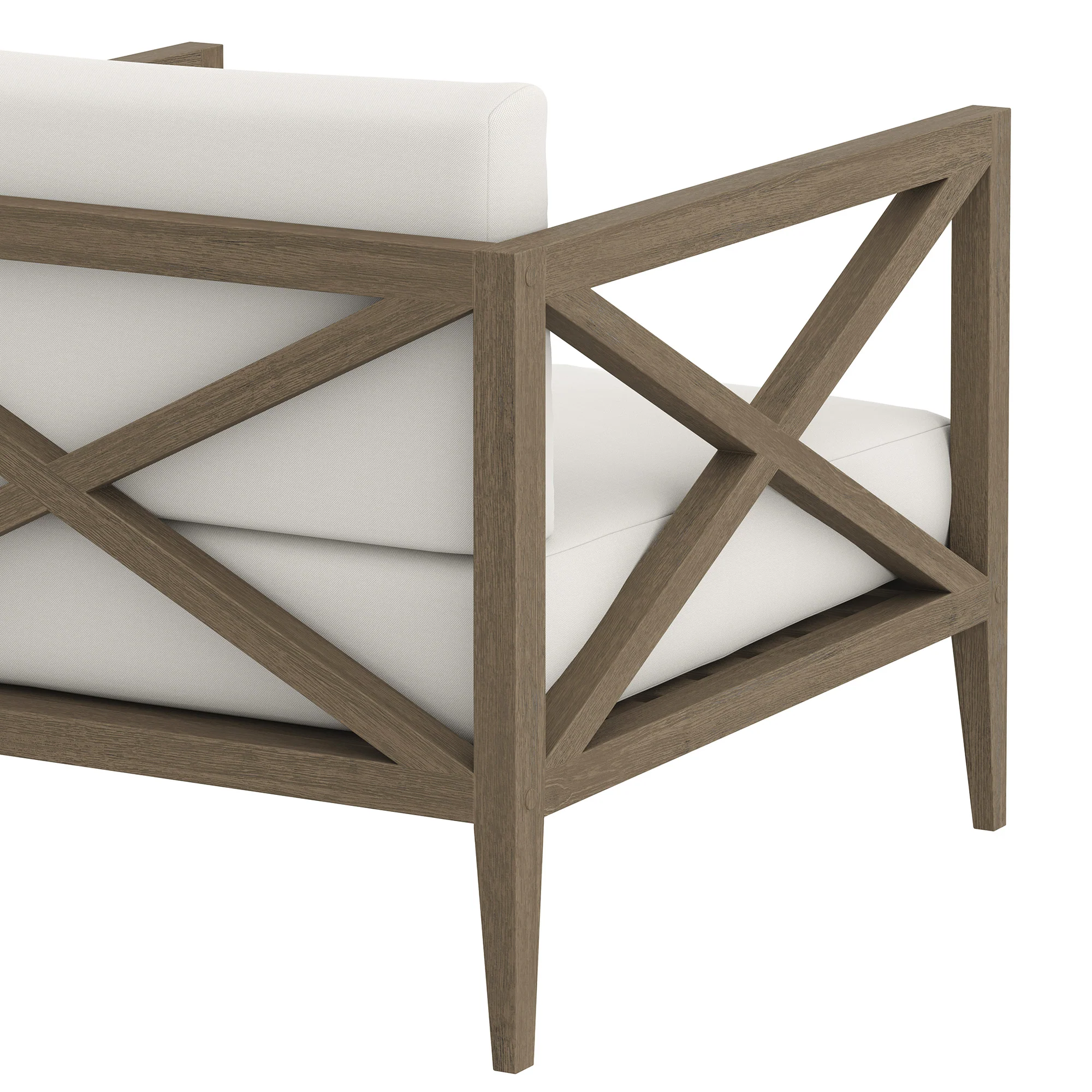 Northlake Outdoor Patio Teak Armchair by Modway - Image 7