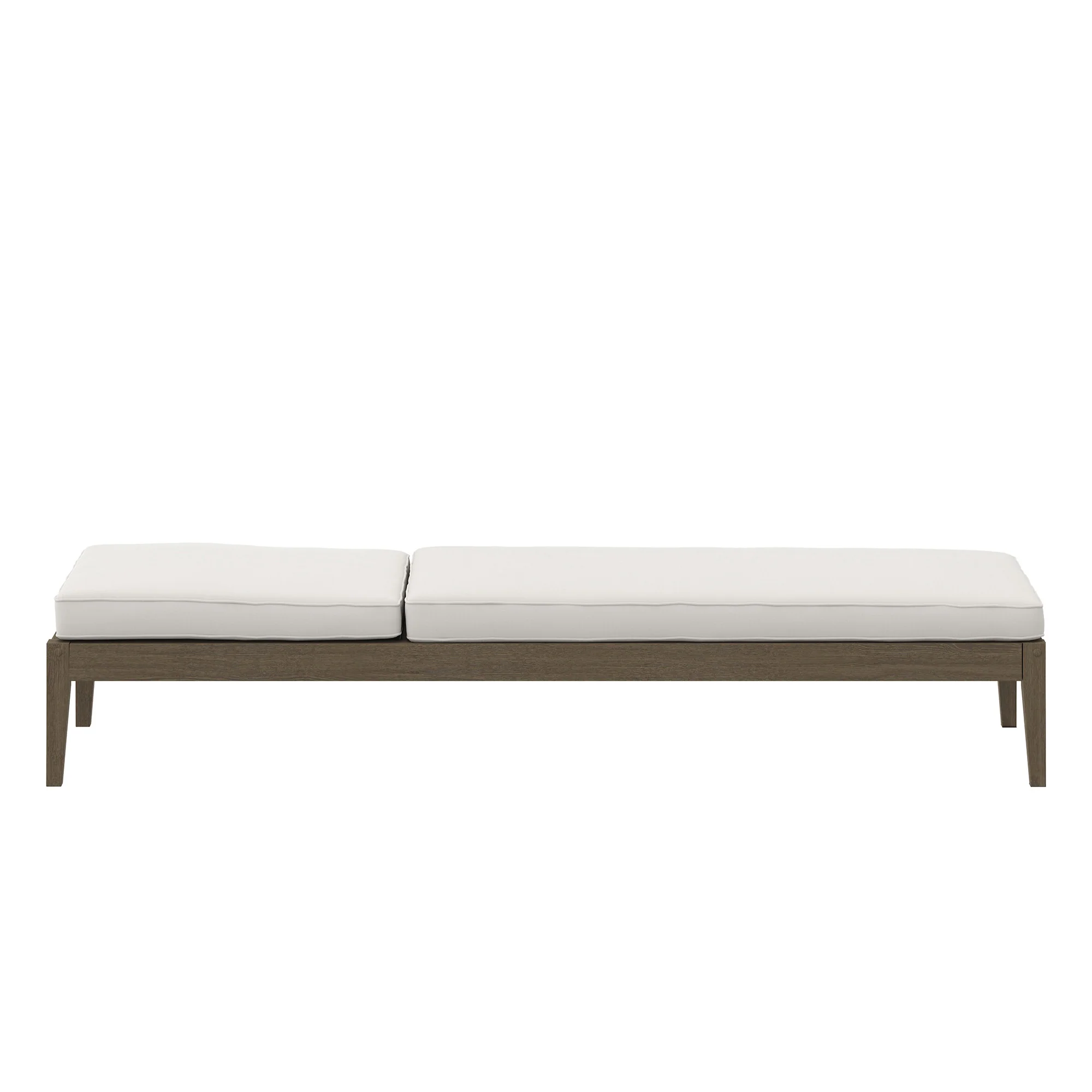 Northlake Outdoor Patio Teak Chaise Lounge by Modway - Image 6