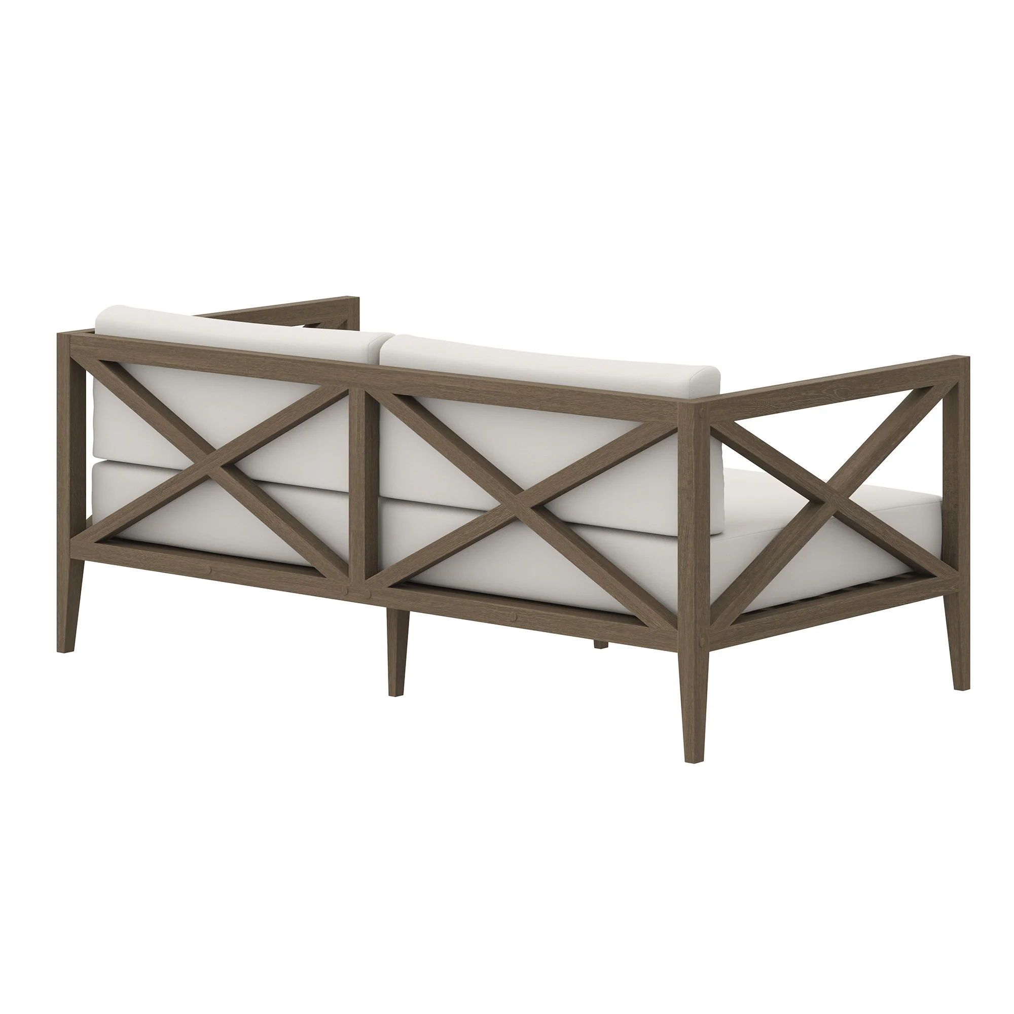 Northlake Outdoor Patio Teak Loveseat by Modway - Image 5