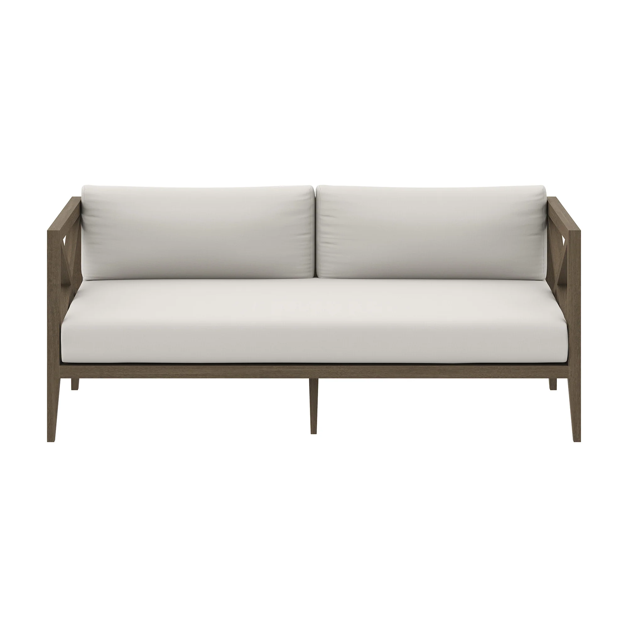 Northlake Outdoor Patio Teak Loveseat by Modway - Image 6