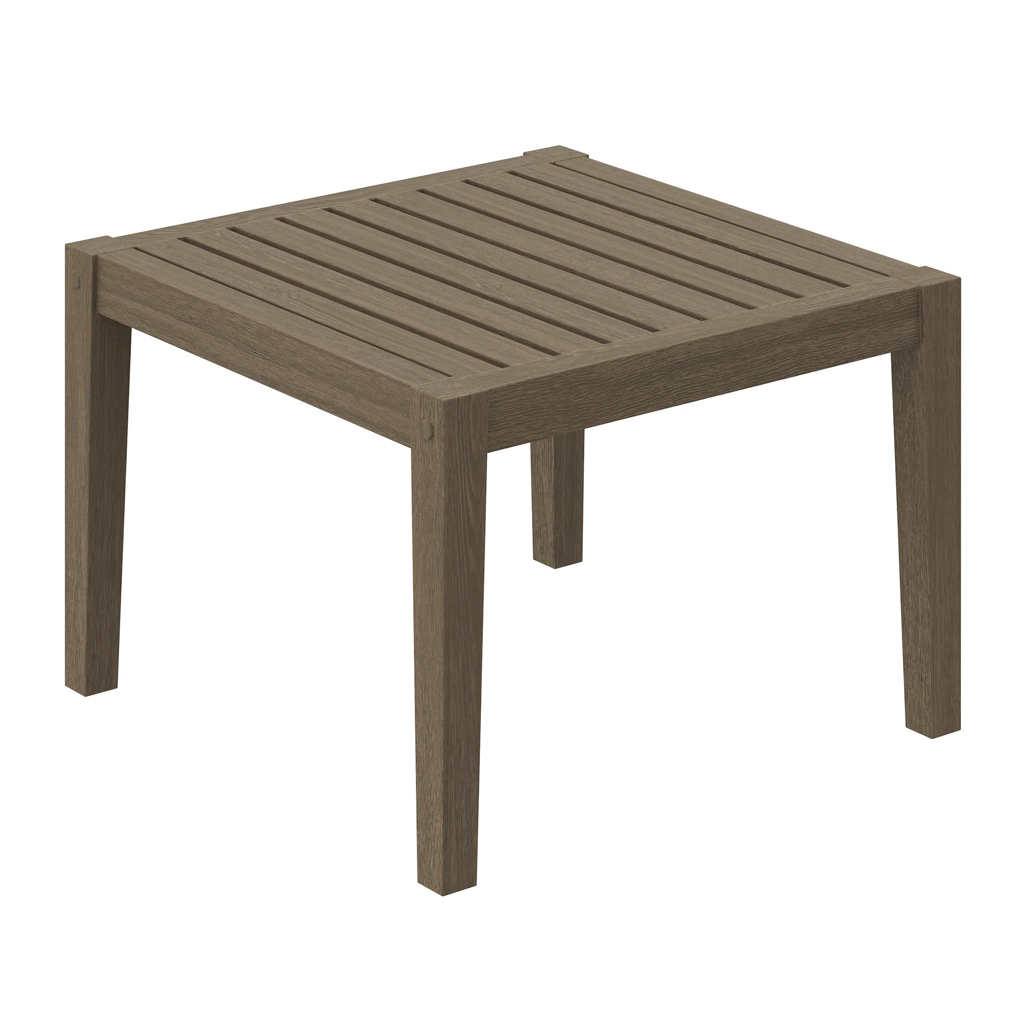 Northlake Square Outdoor Patio Teak Side Table by Modway - Image 5