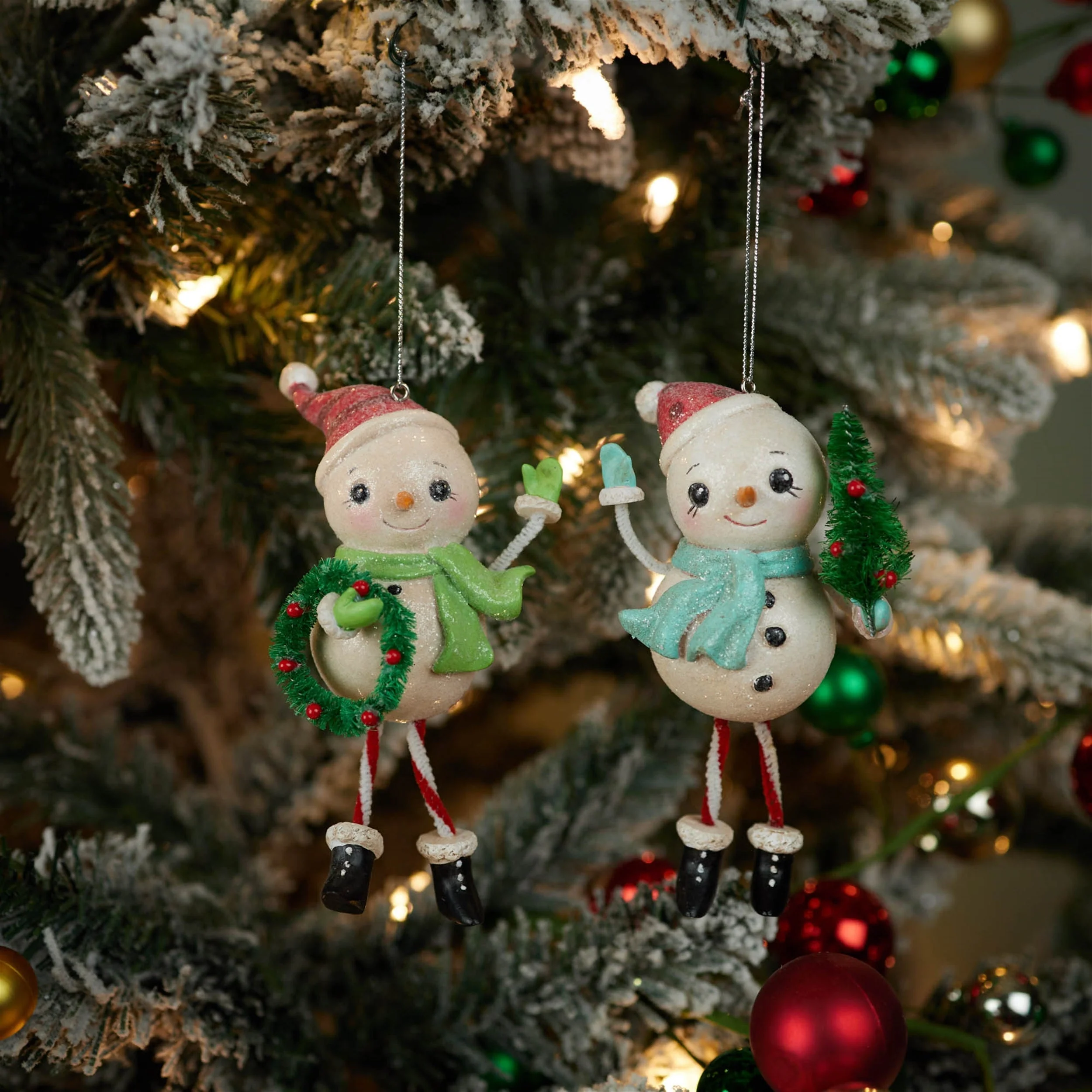 Nostalgic Snowman Ornament (Set of 12) - Image 2