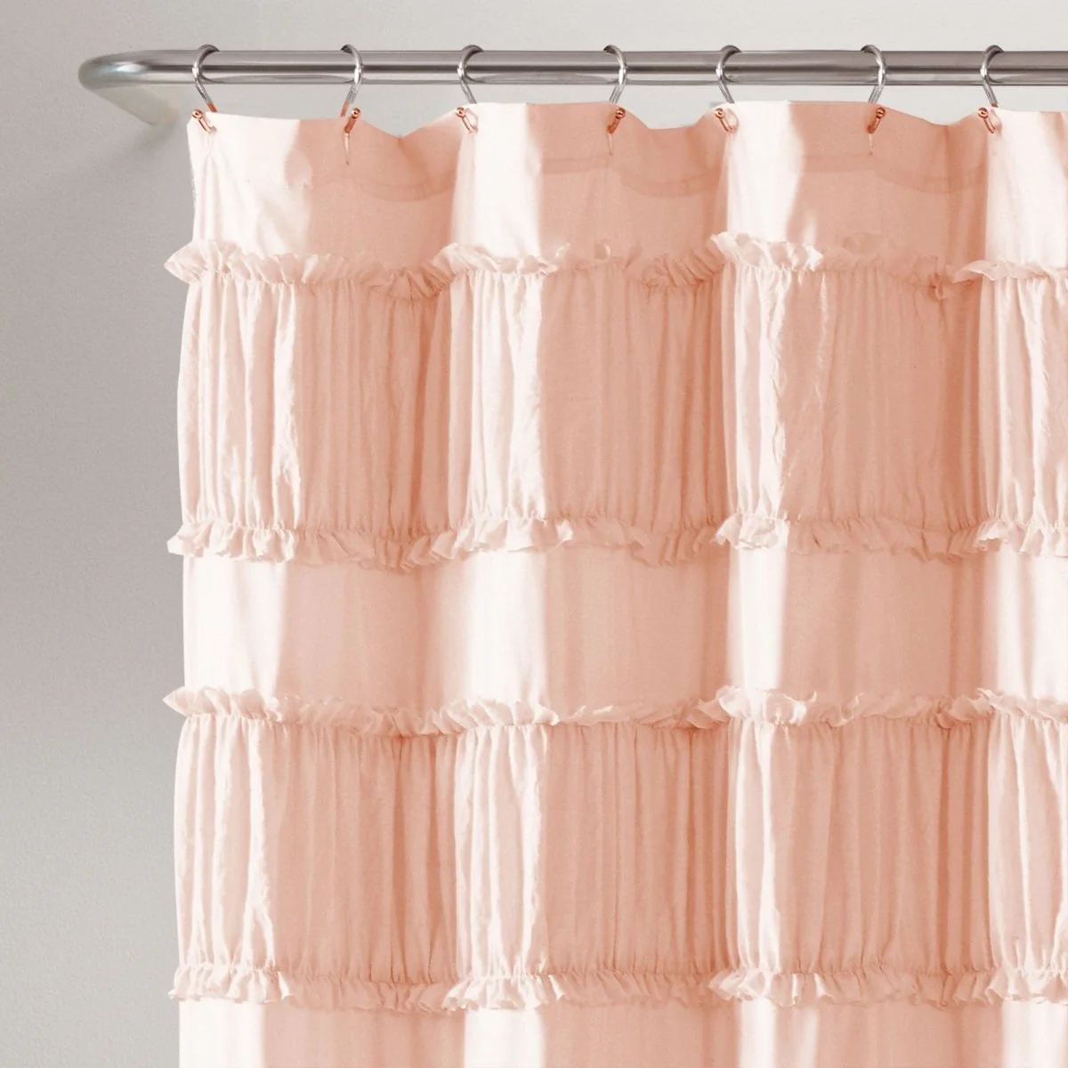 Nova Ruffle Shower Curtain - Image 3