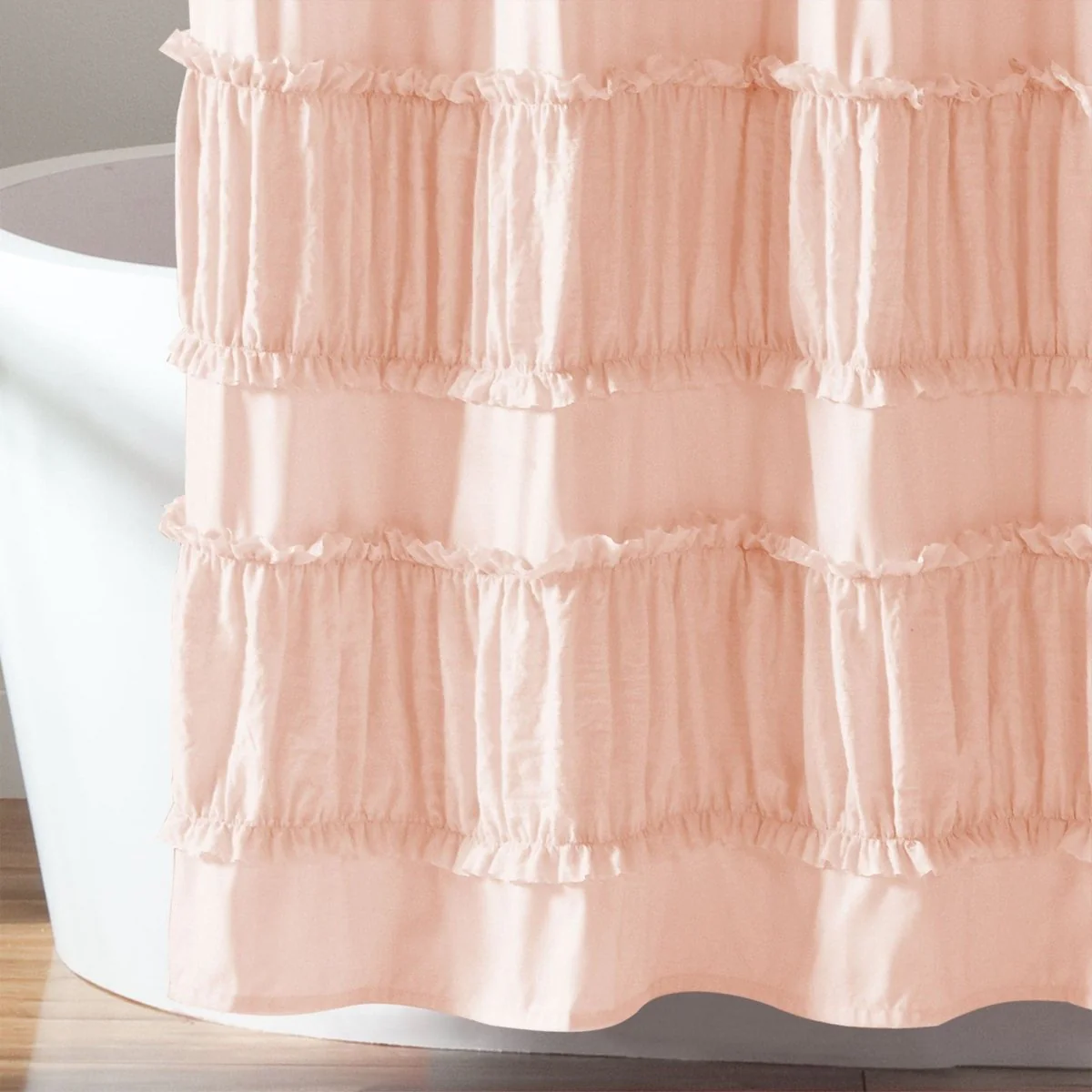Nova Ruffle Shower Curtain - Image 5