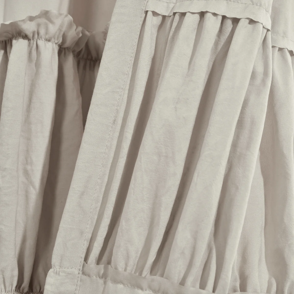 Nova Ruffle Window Curtain Panel Set - Image 7