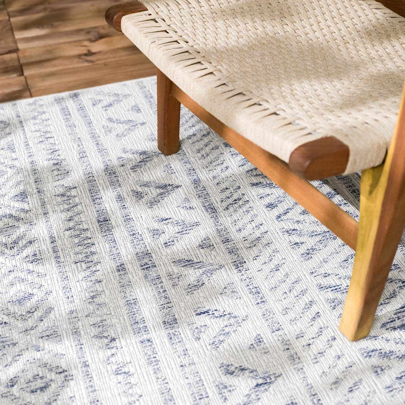 Novato Gray All Over Pattern Performance Rug - Image 4
