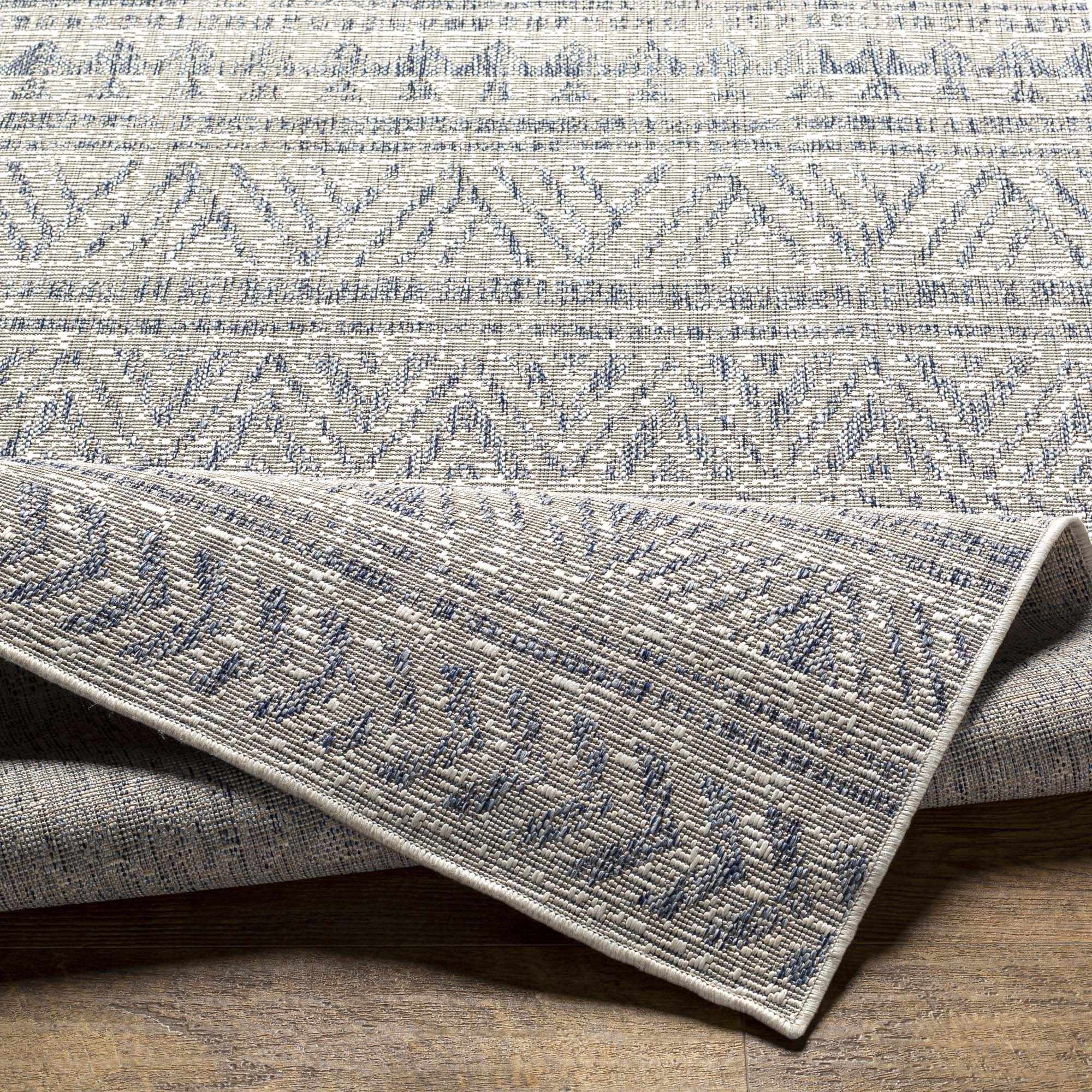 Novato Gray All Over Pattern Performance Rug - Image 7