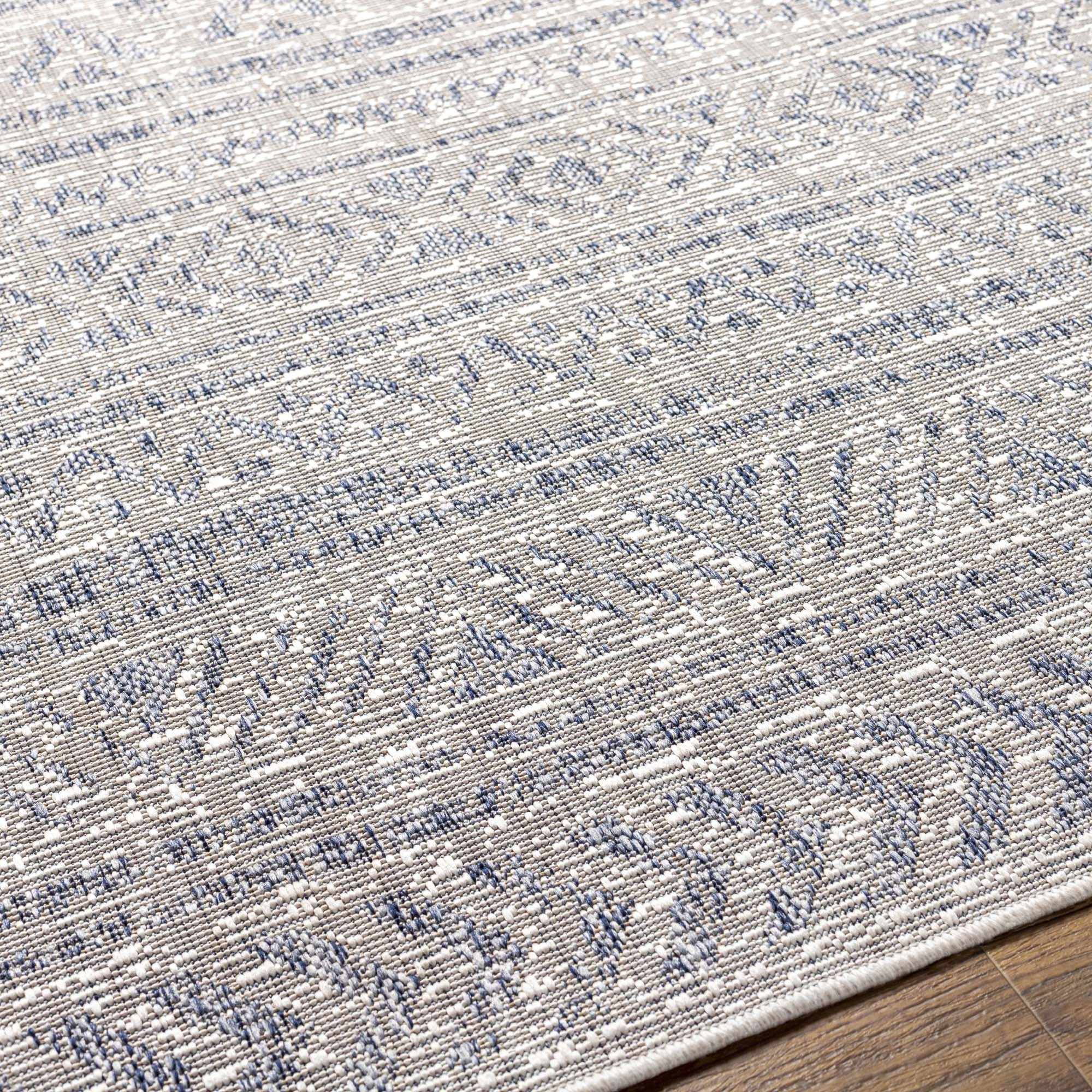 Novato Gray All Over Pattern Performance Rug - Image 9