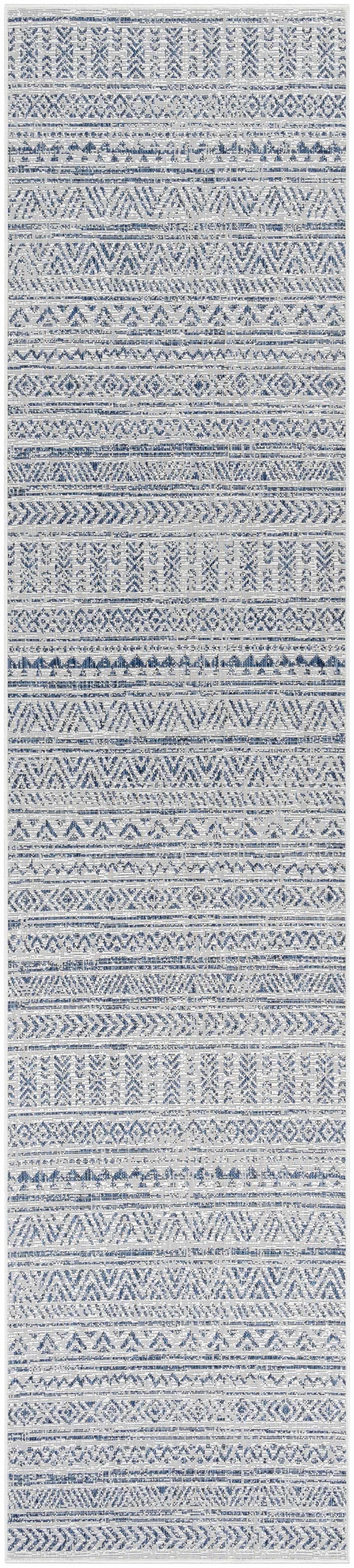 Novato Navy All Over Pattern Performance Rug - Image 15