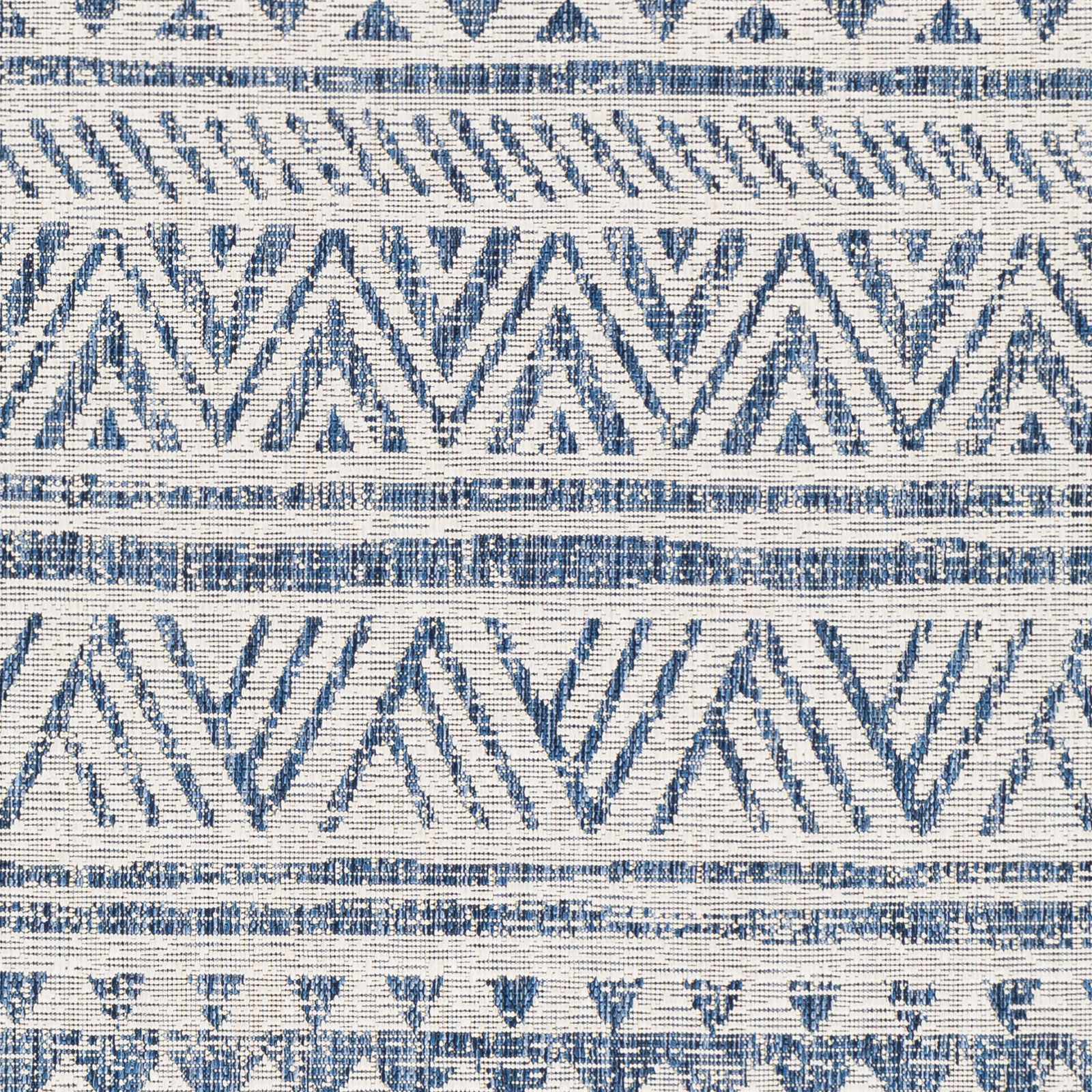 Novato Navy All Over Pattern Performance Rug - Image 6