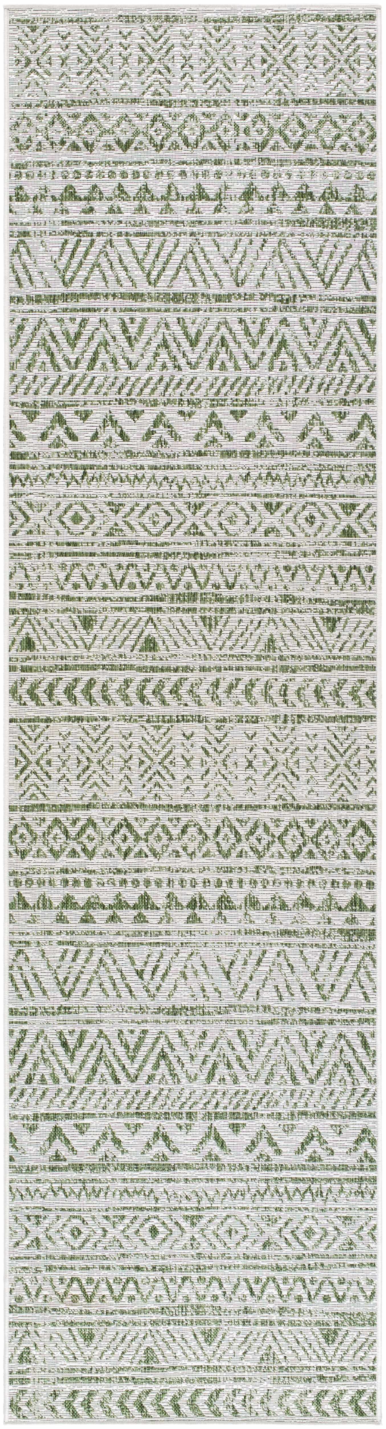 Novato Olive All Over Pattern Performance Rug - Image 6
