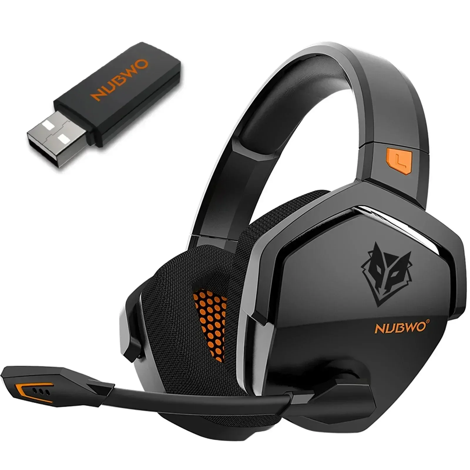NUBWO G06 Wireless Gaming Headset Bluetooth 5.3 PS5 PC Noise Cancelling - Image 22