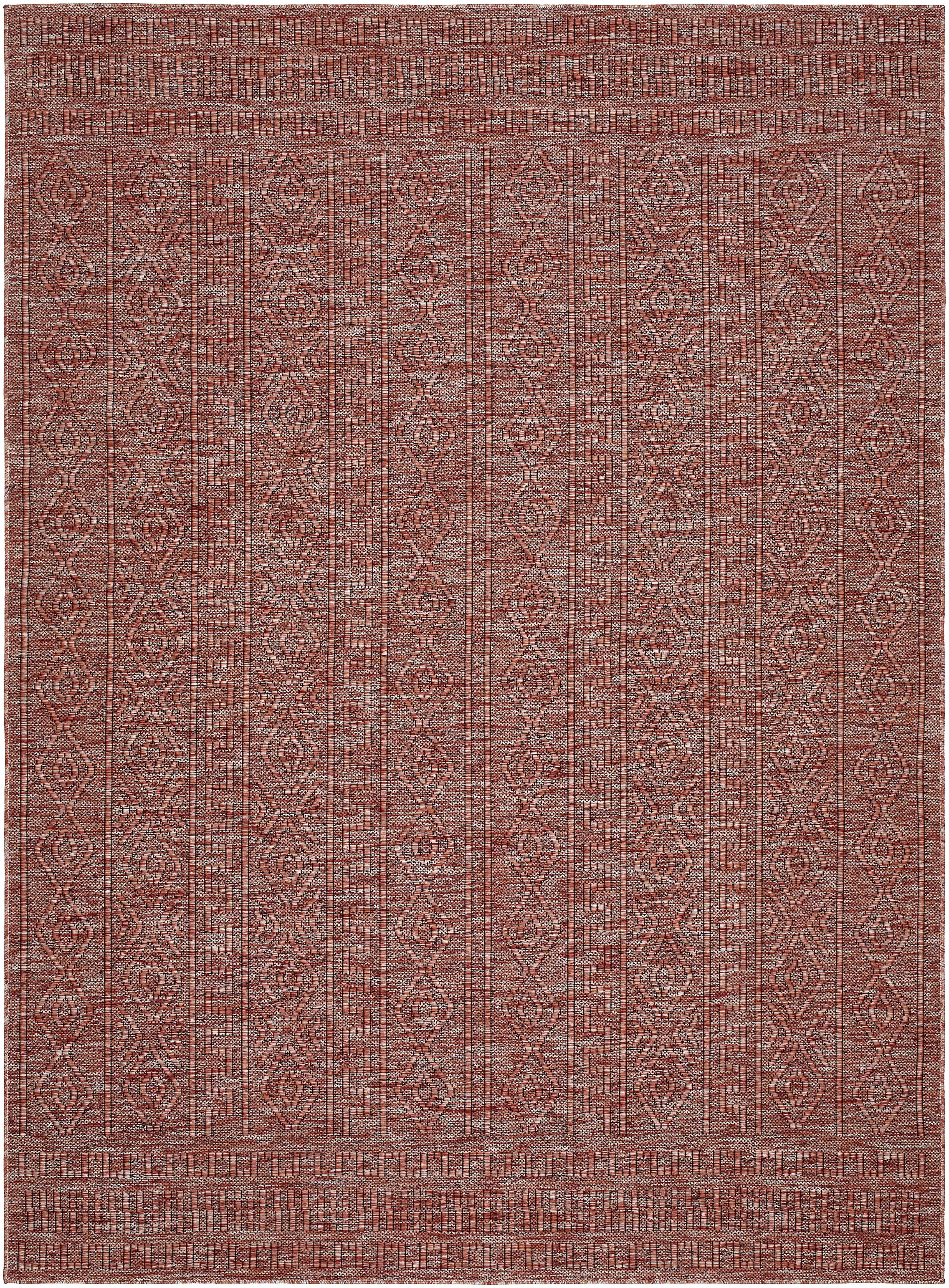 Nuela Burgundy Area Rug - Clearance