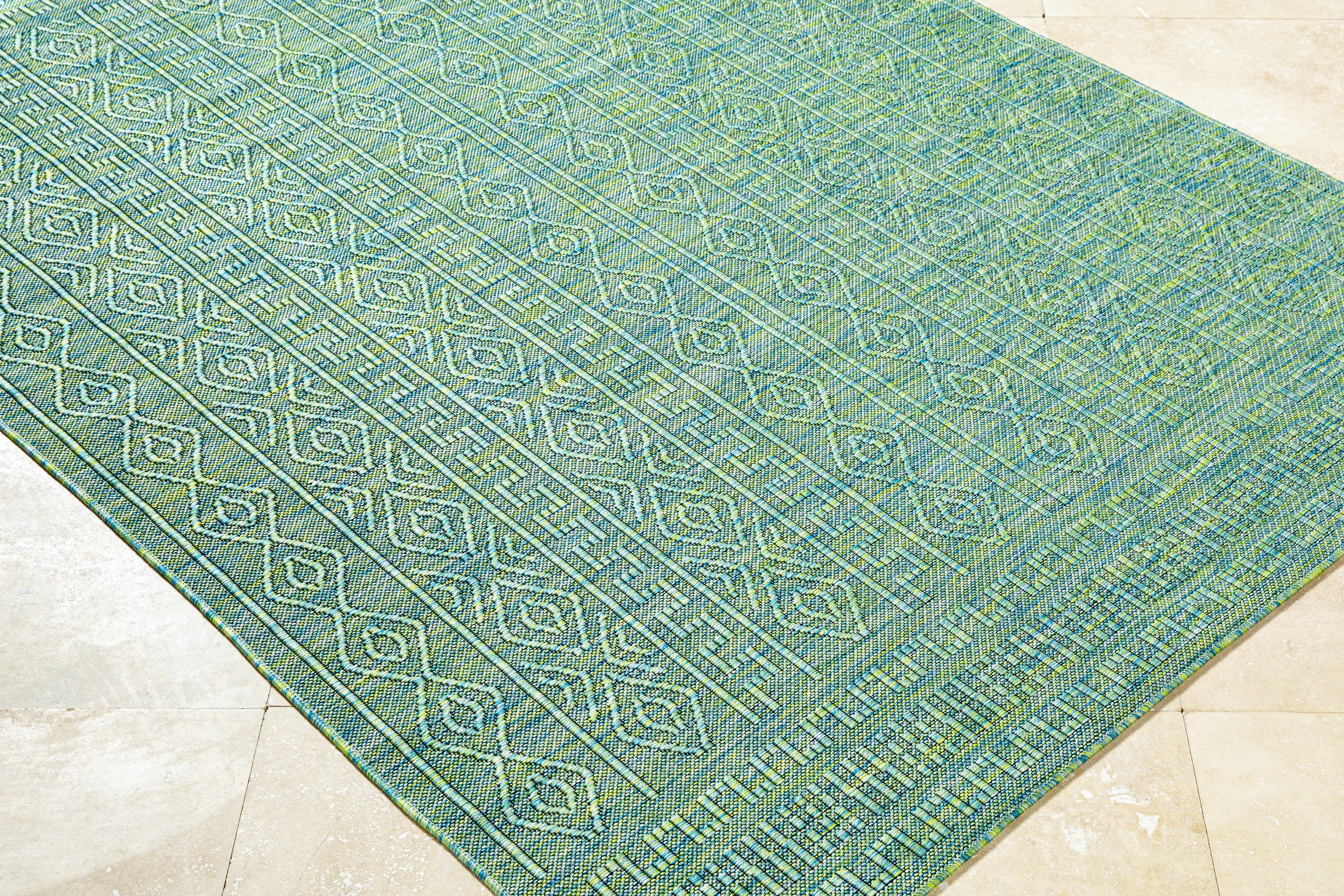Nuela Green Area Rug - Clearance - Image 6