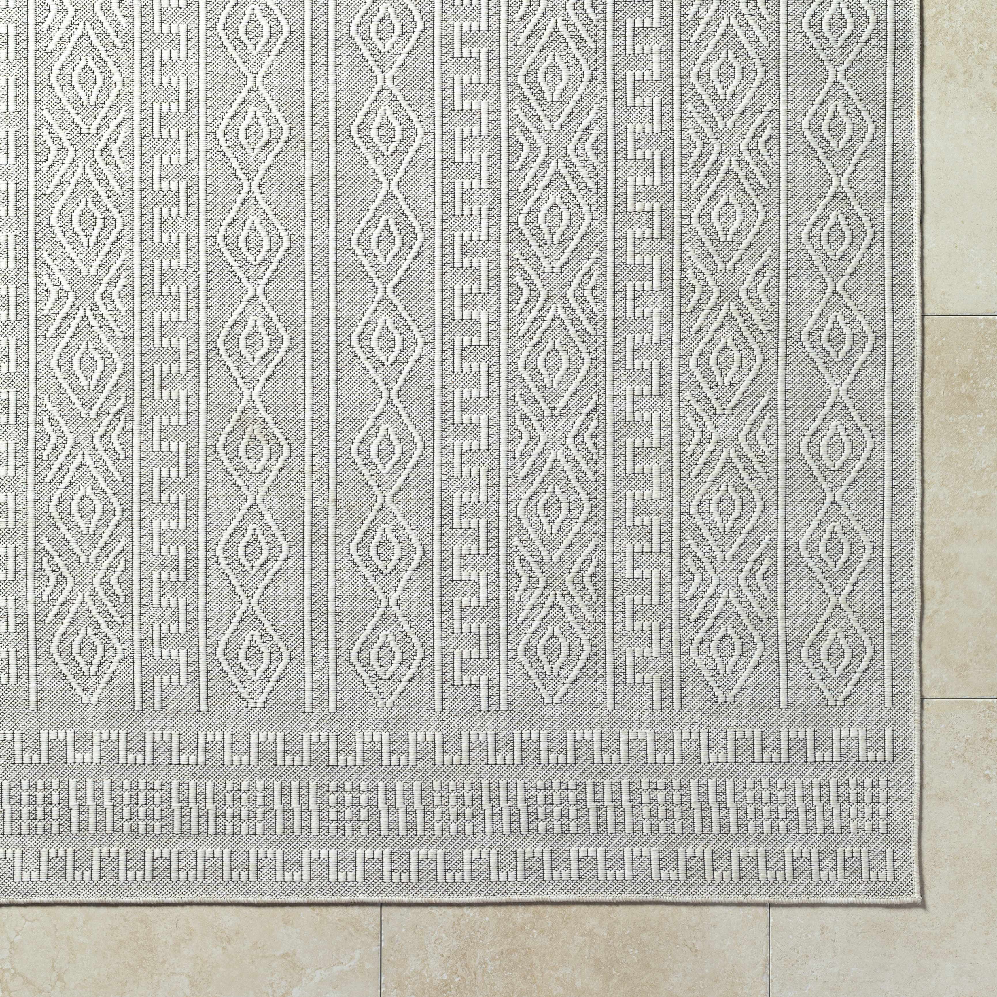 Nuela Light Gray Area Rug - Clearance - Image 7