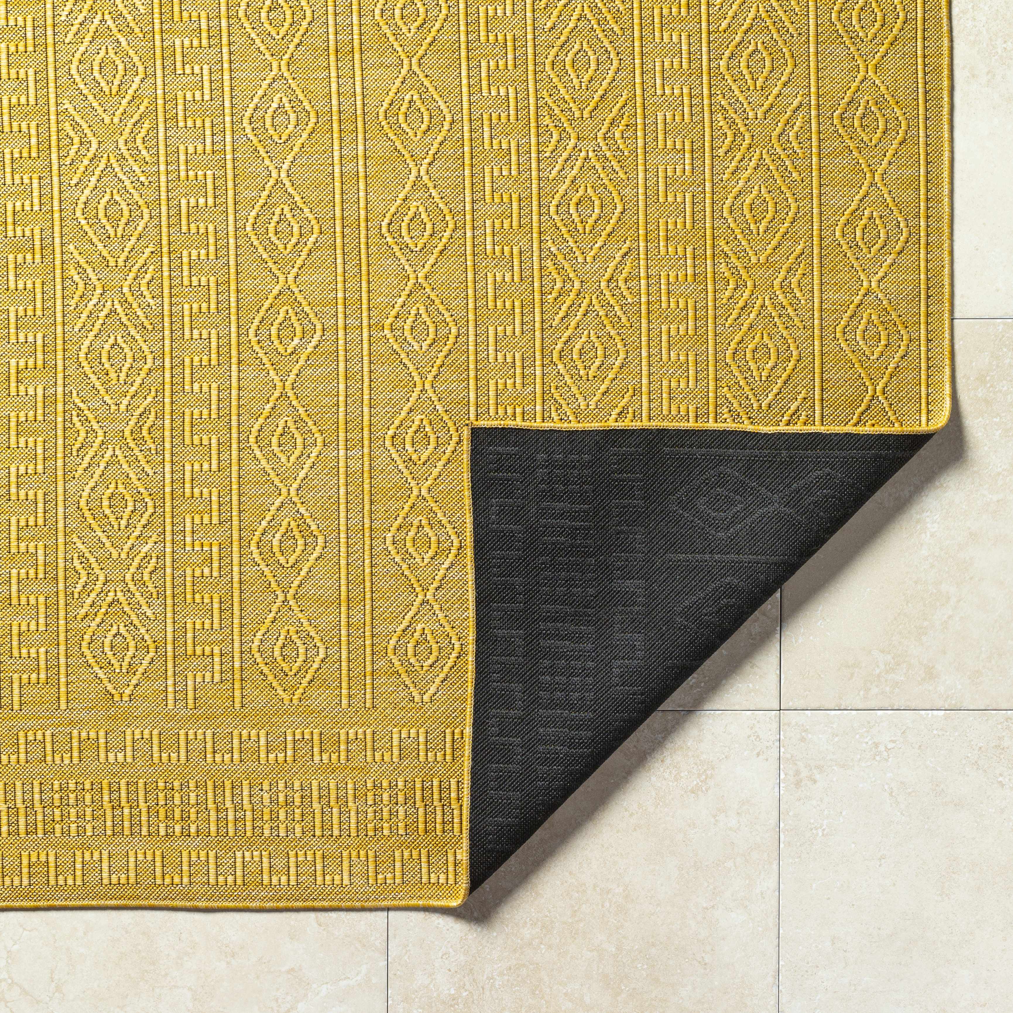 Nuela Mustard Area Rug - Clearance - Image 5
