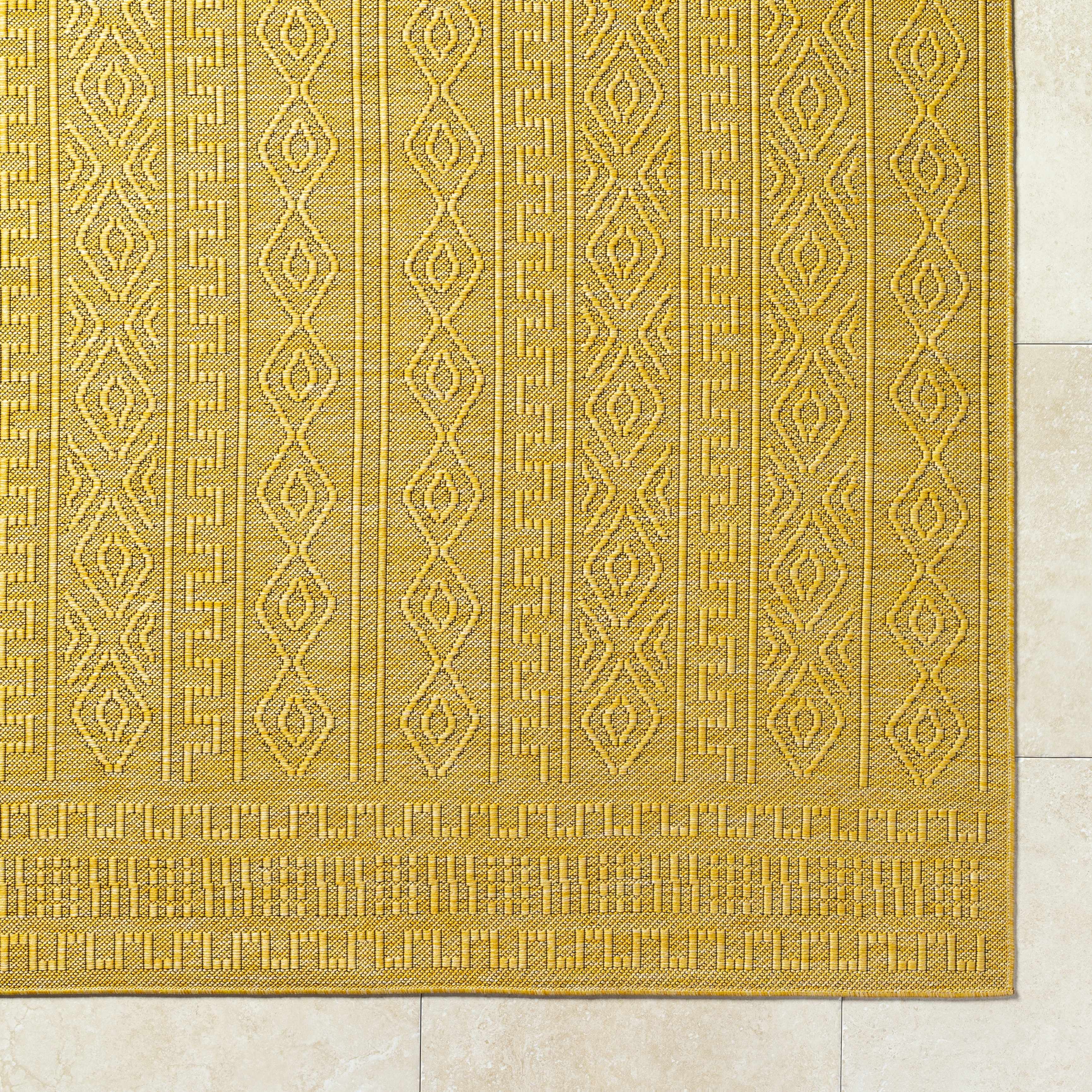 Nuela Mustard Area Rug - Clearance - Image 7