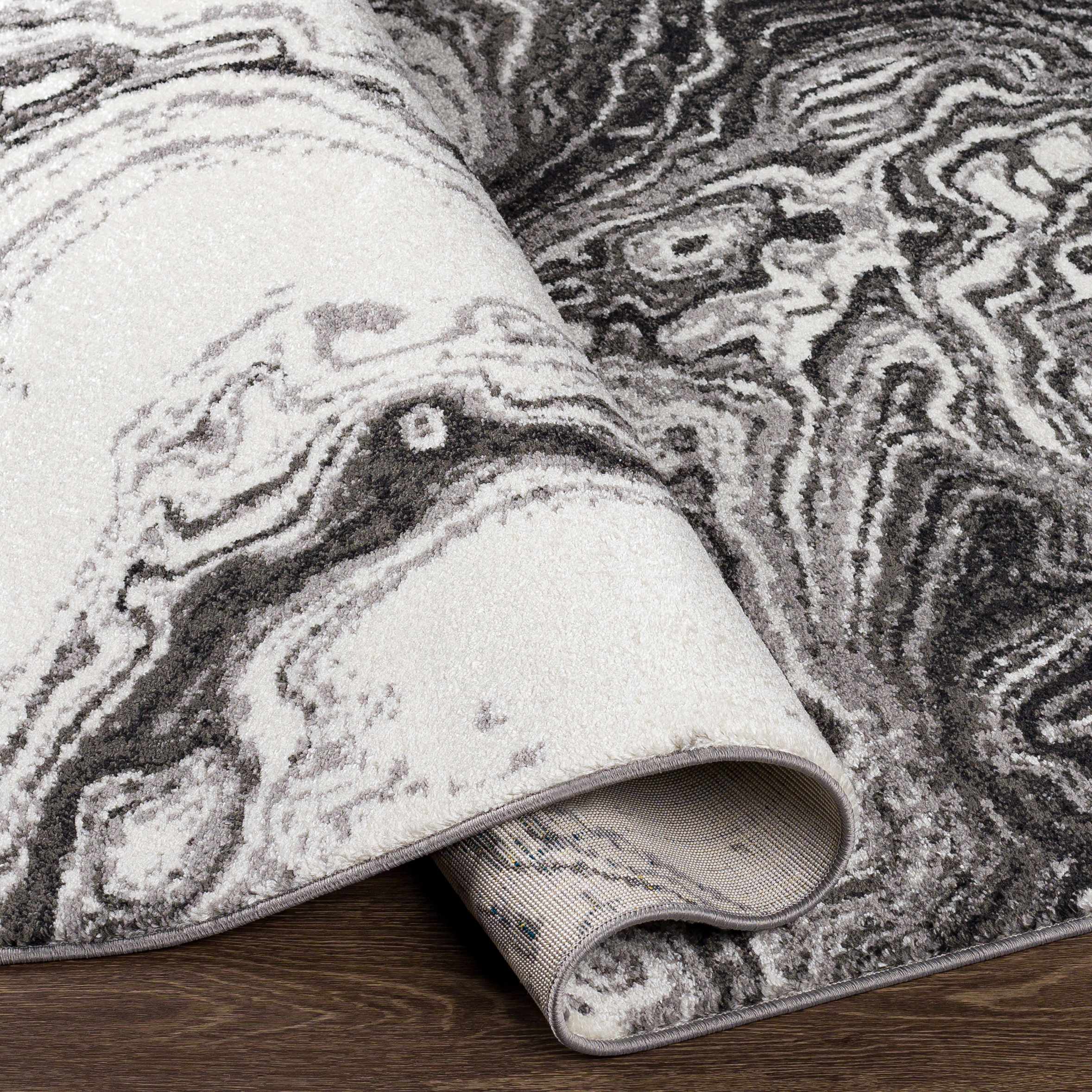 Nuevo Black Marble Carpet - Clearance - Image 6
