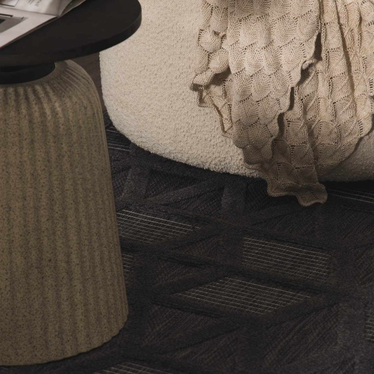 Nuri Black Outdoor Rug - Image 22