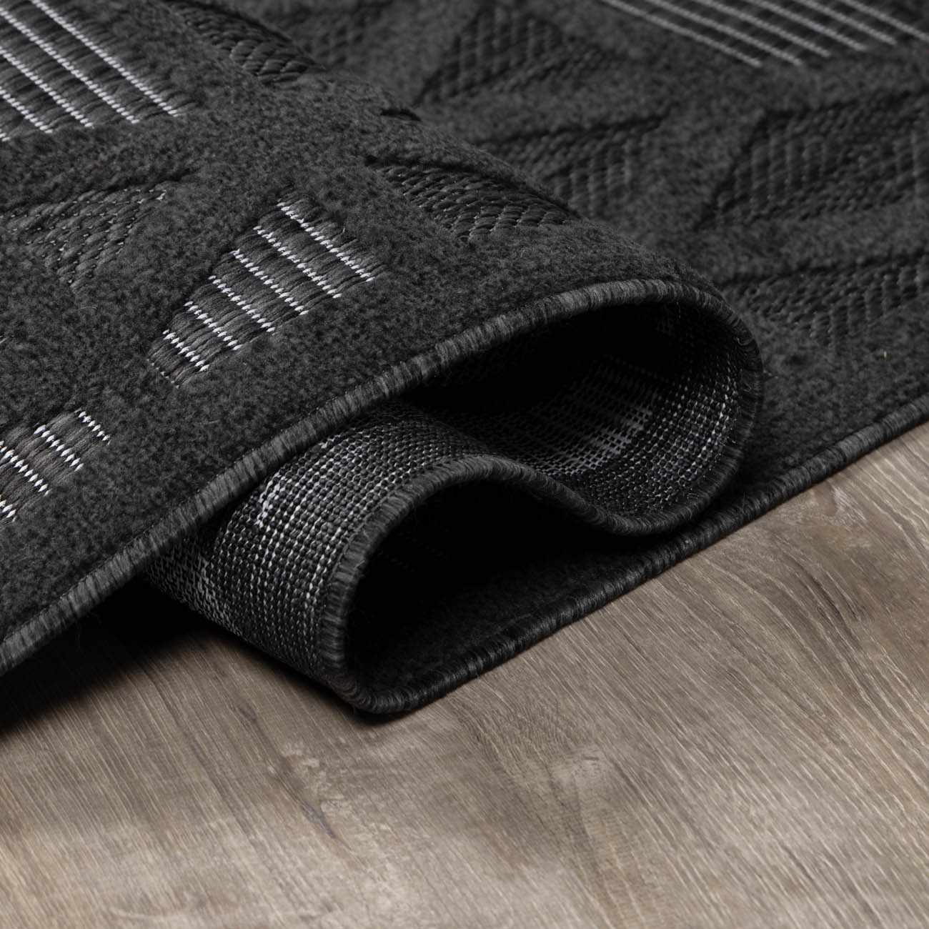 Nuri Black Outdoor Rug - Image 26