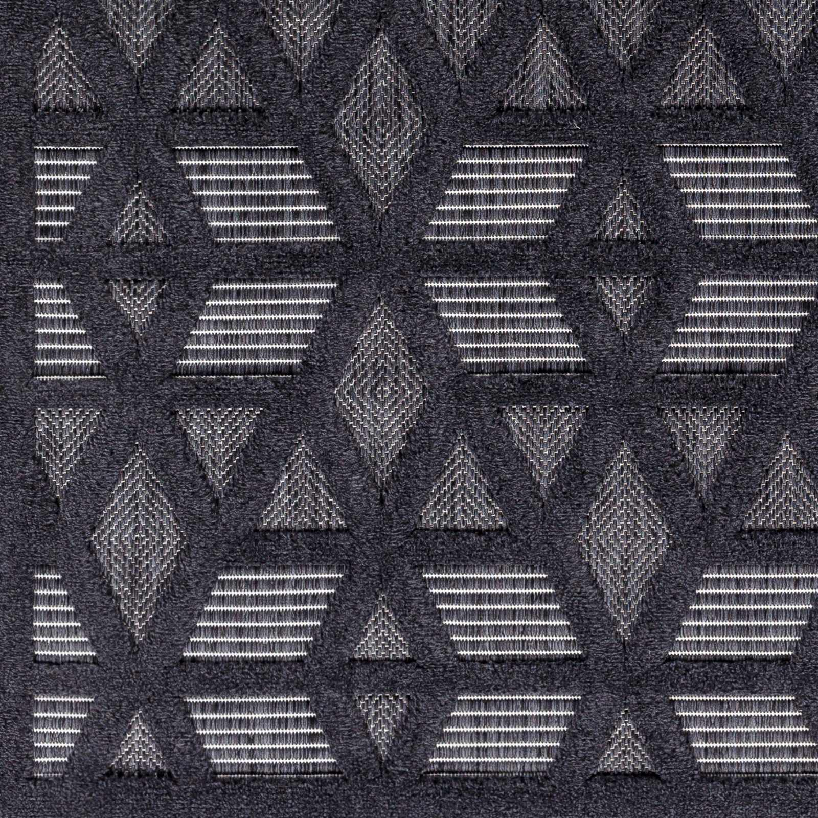 Nuri Black Outdoor Rug - Image 3