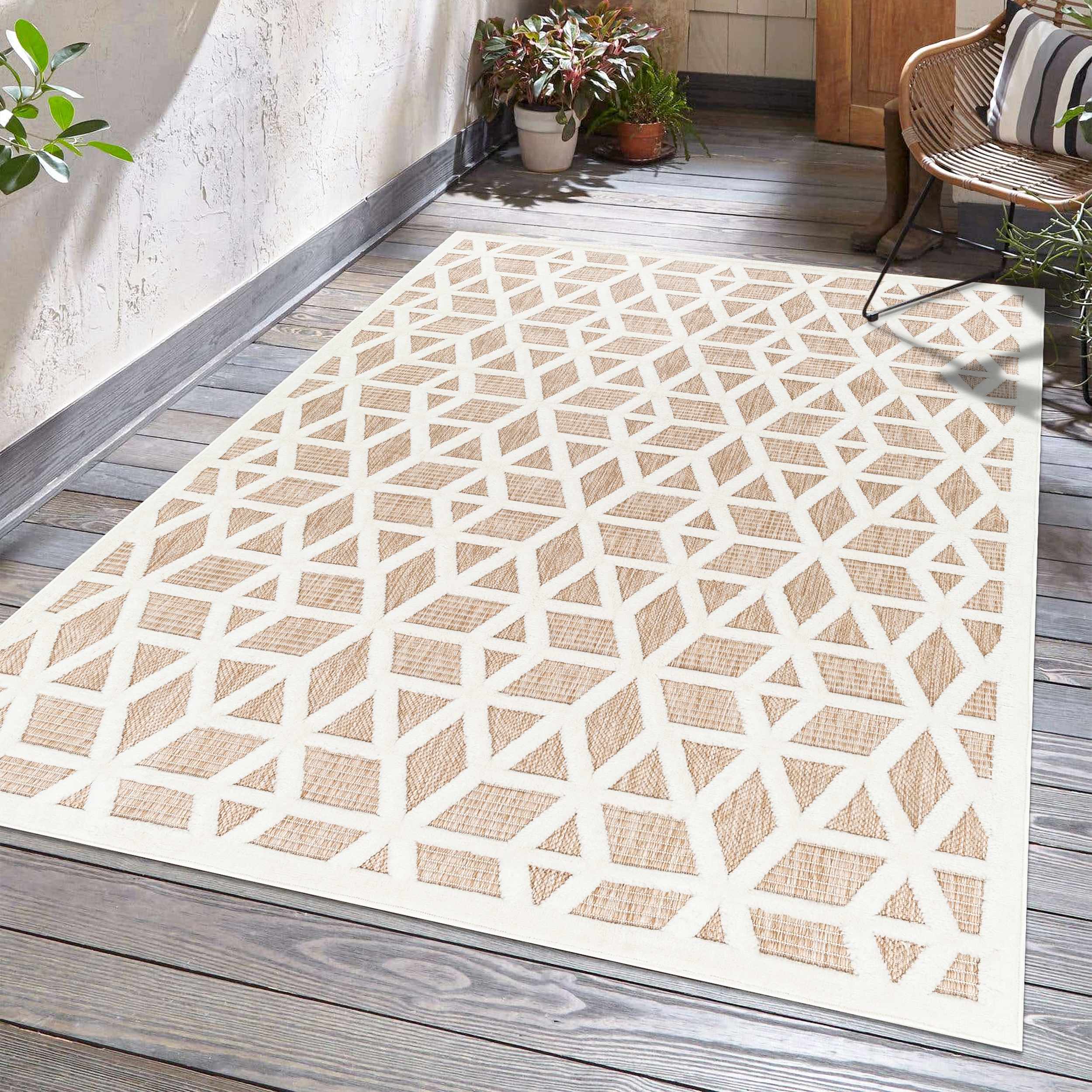 Nuri Tan Outdoor Rug - Image 7
