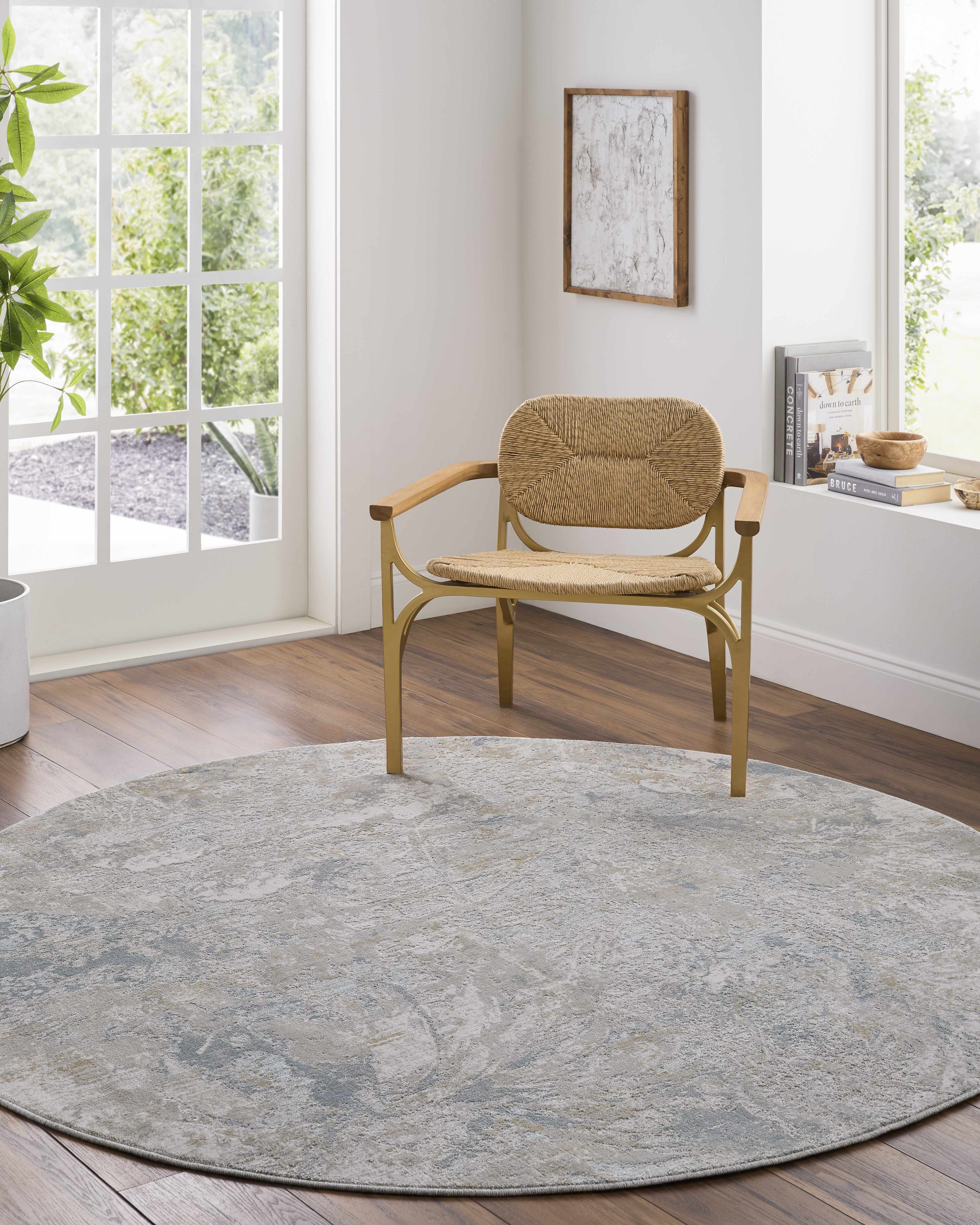 Nurit Blue Gray Boutique Rug - Image 2