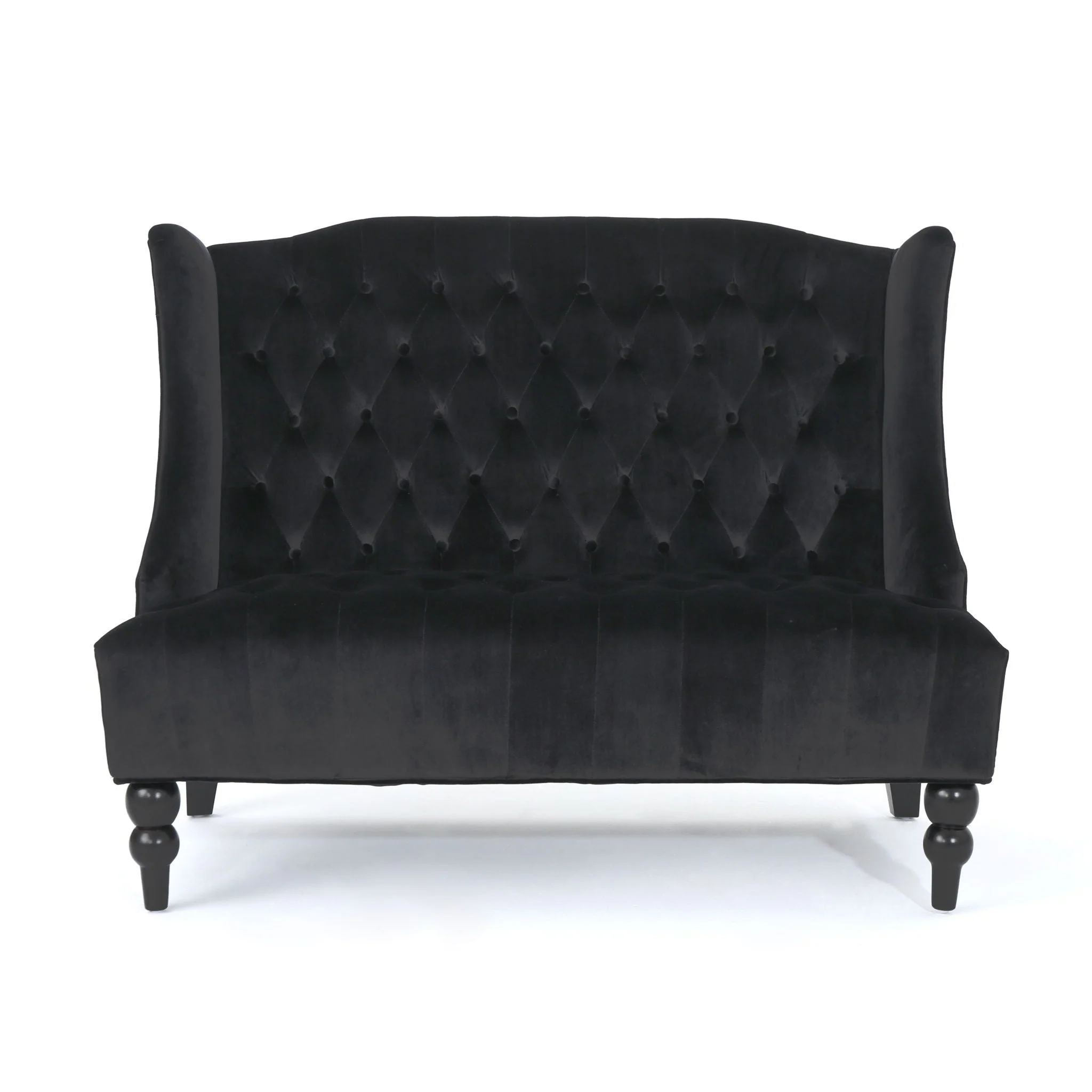 Nurturing - Upholstered Loveseat With Wing Back And Diamond Tufting - Image 16
