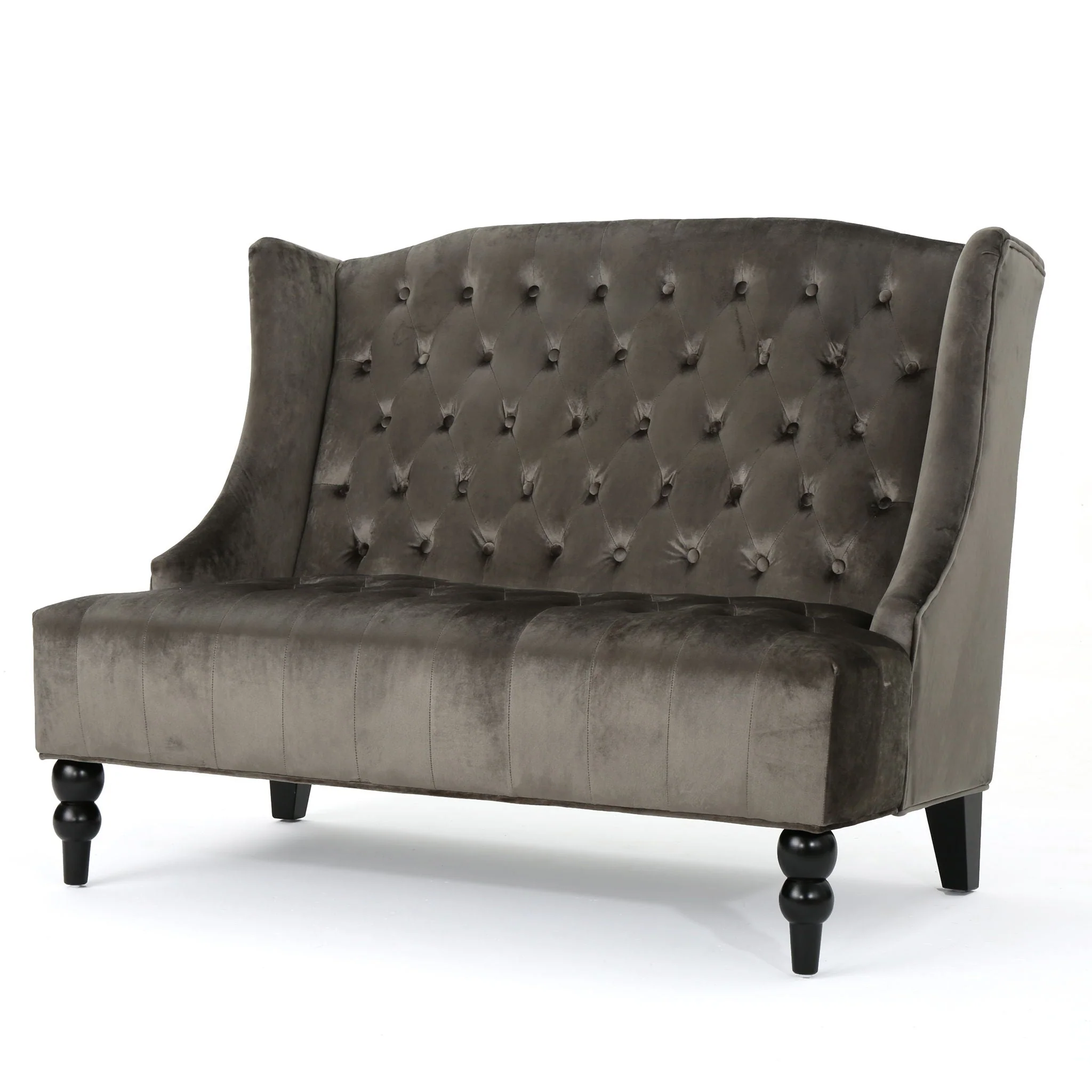Nurturing - Upholstered Loveseat With Wing Back And Diamond Tufting - Image 8