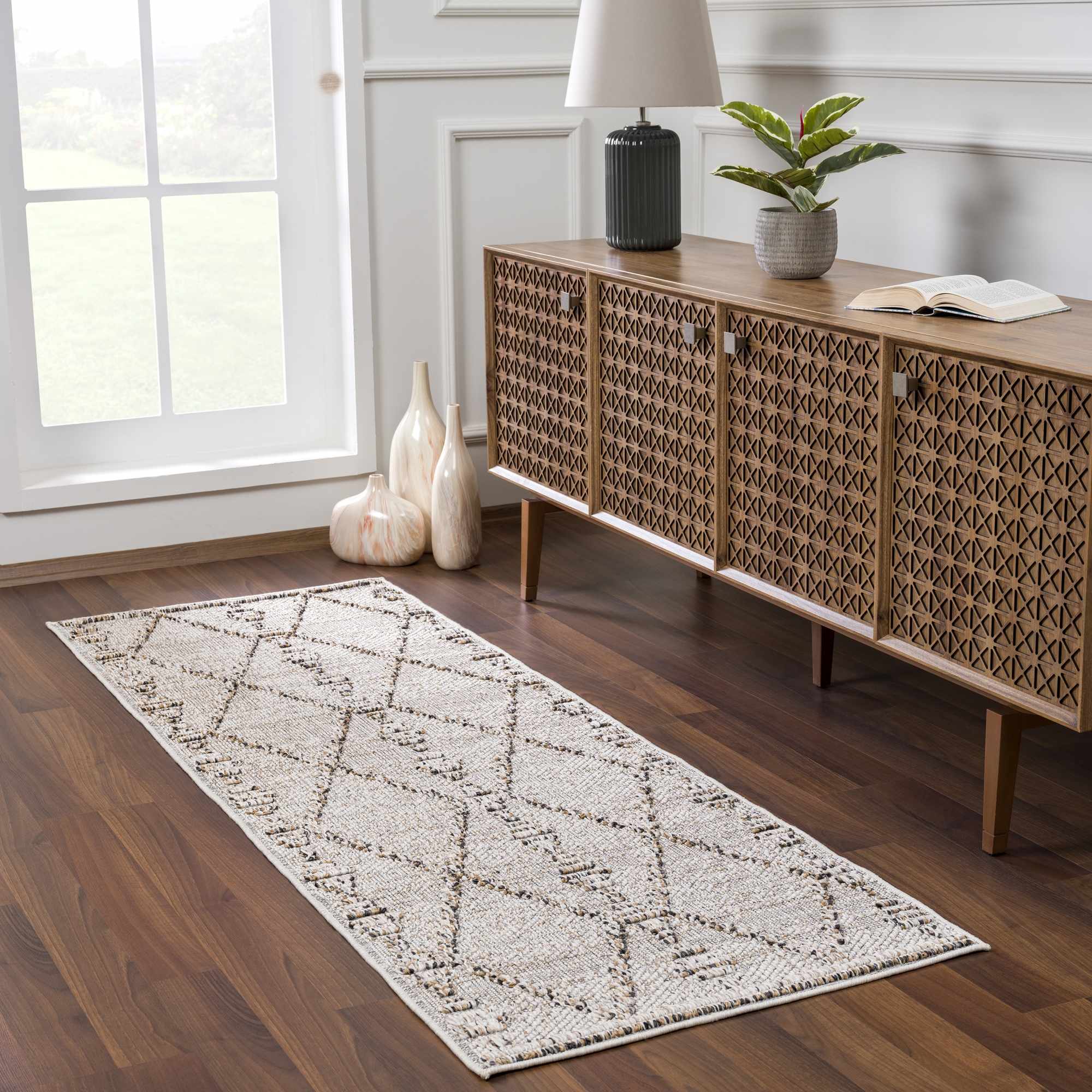 Nyla Bone Indoor & Outdoor Rug - 2x3 Clearance - Image 10