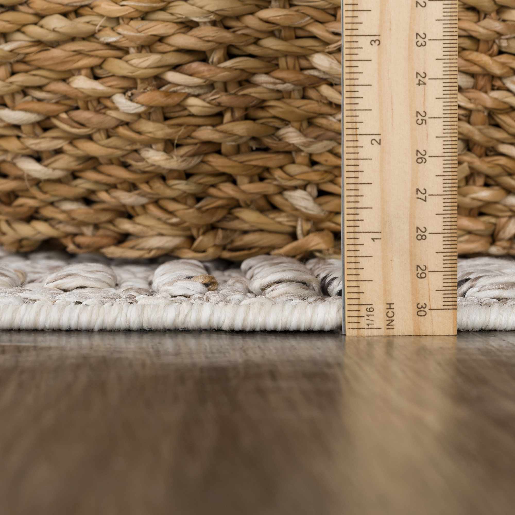 Nyla Bone Indoor & Outdoor Rug - 2x3 Clearance - Image 12