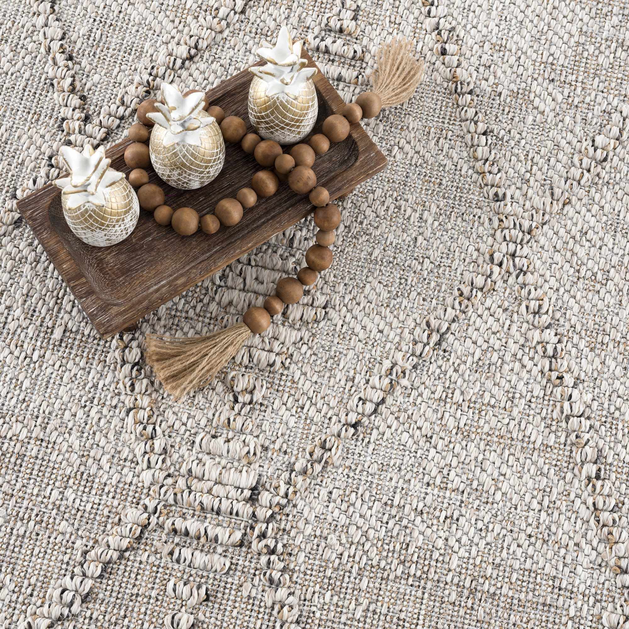 Nyla Bone Indoor & Outdoor Rug - 2x3 Clearance - Image 13