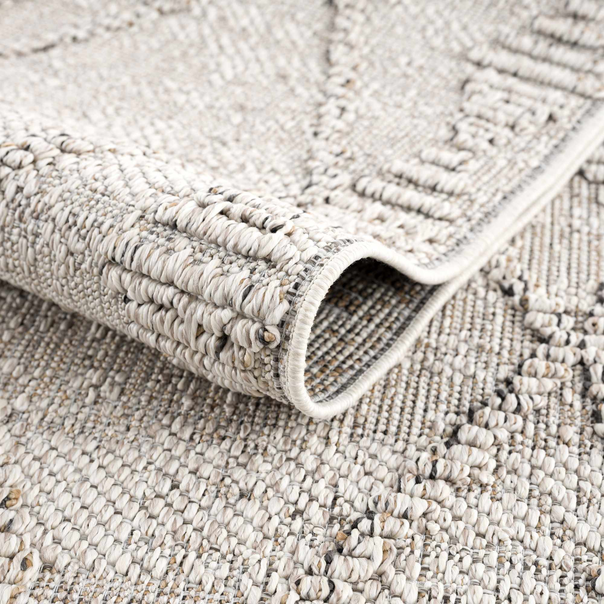 Nyla Bone Indoor & Outdoor Rug - 2x3 Clearance - Image 7