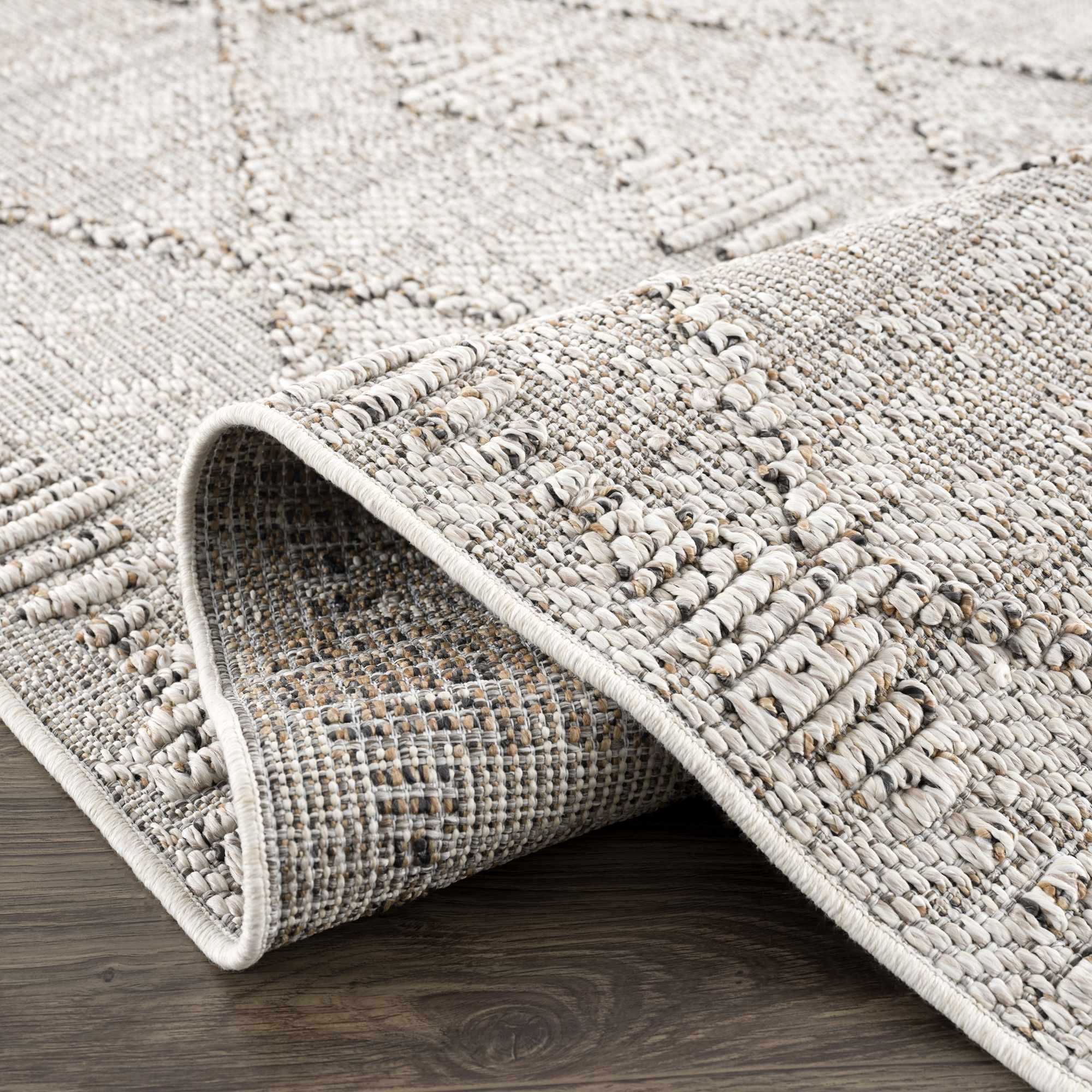 Nyla Bone Indoor & Outdoor Rug - 2x3 Clearance - Image 8